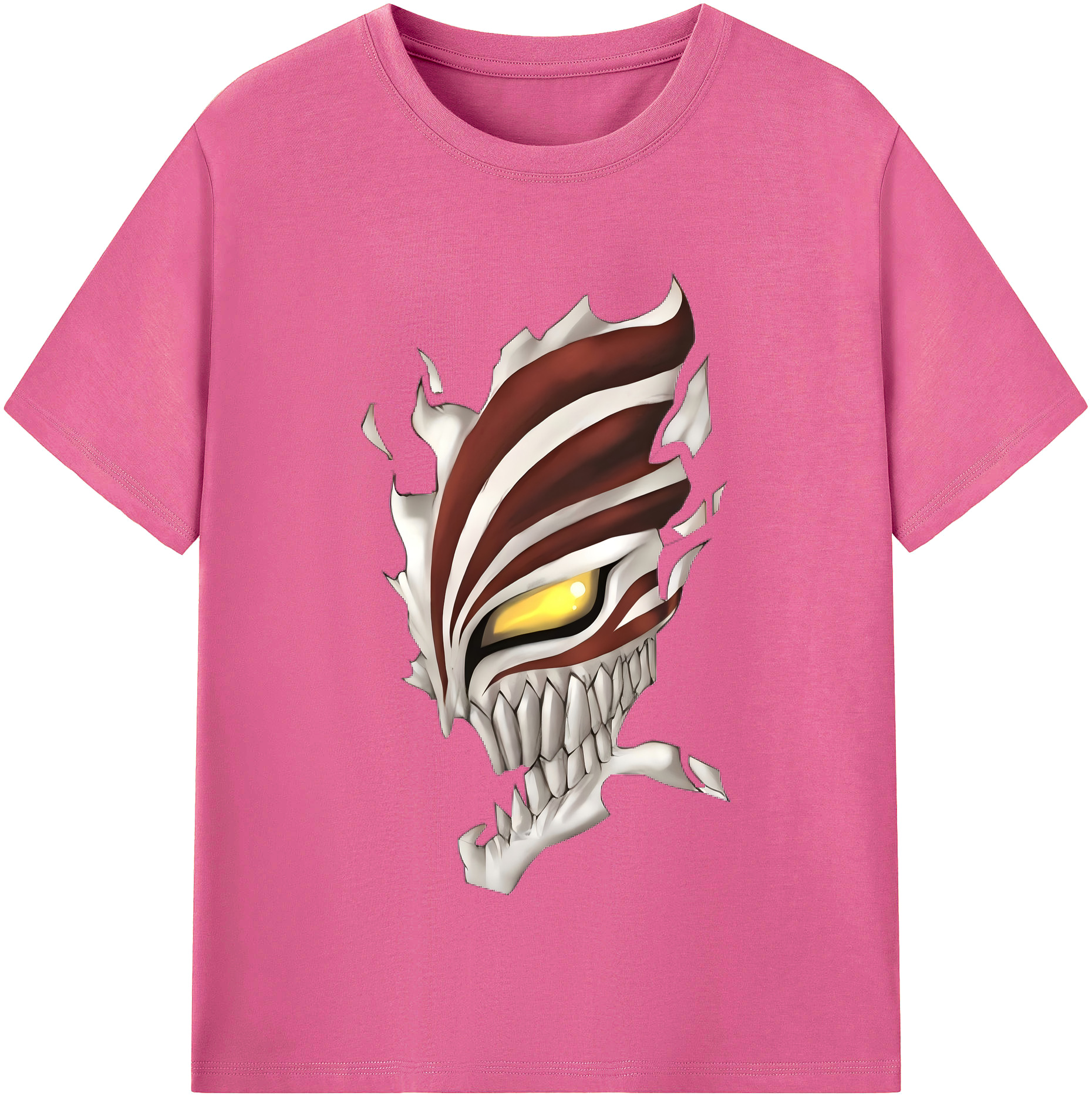 （画像用） ブリーチ 黒崎一護（くろさき いちご）BLEACH Kurosaki Ichigo レディースカジュアルプリントTシャツ（綿100％）