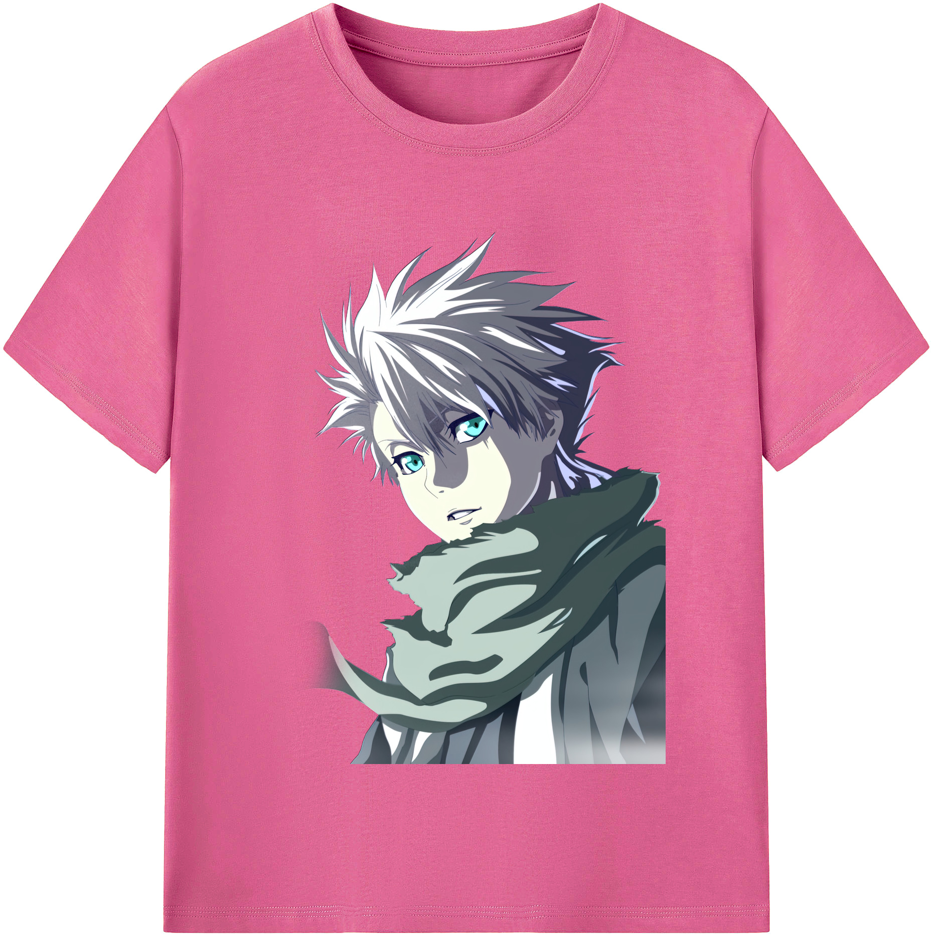 （画像用） ブリーチ 日番谷冬獅郎（ひつがや とうしろう） BLEACH Hitsugaya Toushirou レディースカジュアルプリントTシャツ（綿100％）