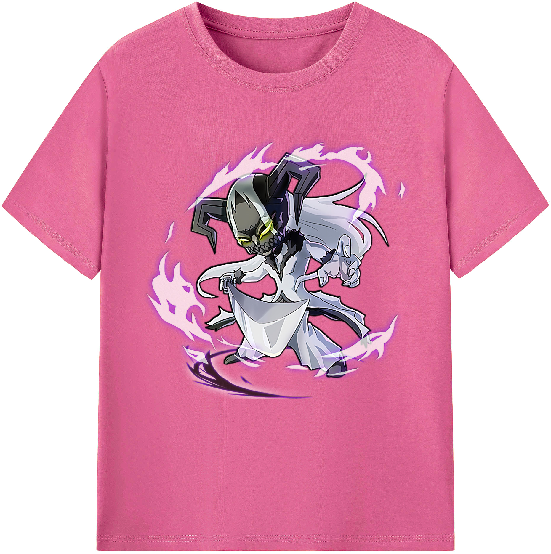 （画像用） ブリーチ 黒崎一護（くろさき いちご）BLEACH Kurosaki Ichigo レディースカジュアルプリントTシャツ（綿100％）