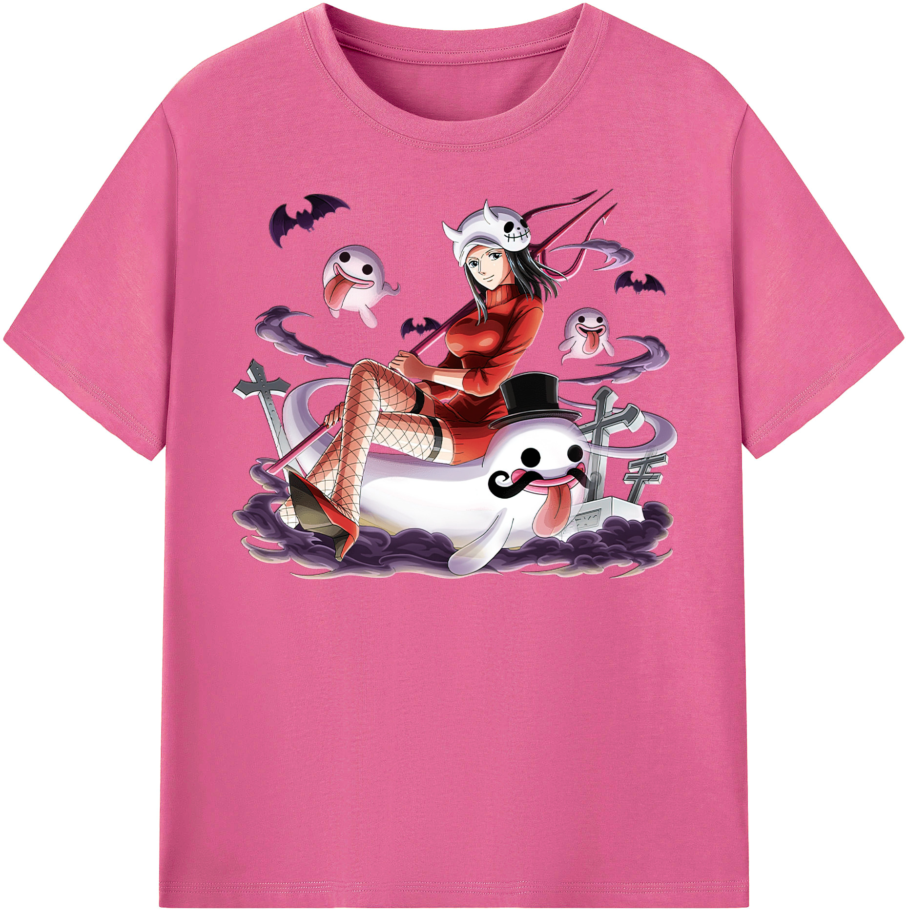 （画像用） ブリーチ くちき びゃくや BLEACH Kuchiki Byakuya レディースカジュアルプリントTシャツ（綿100％）