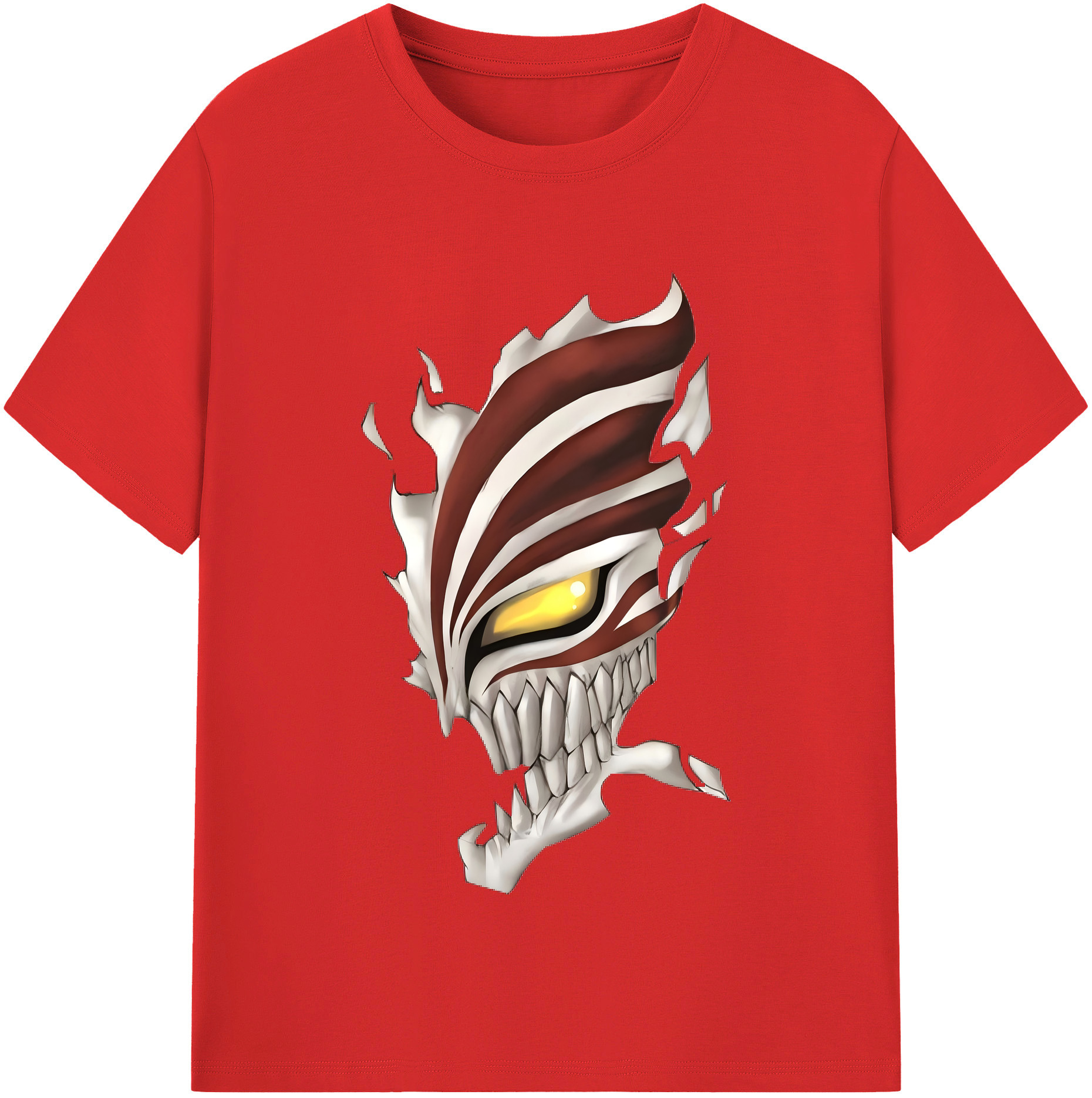 （画像用） ブリーチ 黒崎一護（くろさき いちご）BLEACH Kurosaki Ichigo レディースカジュアルプリントTシャツ（綿100％）