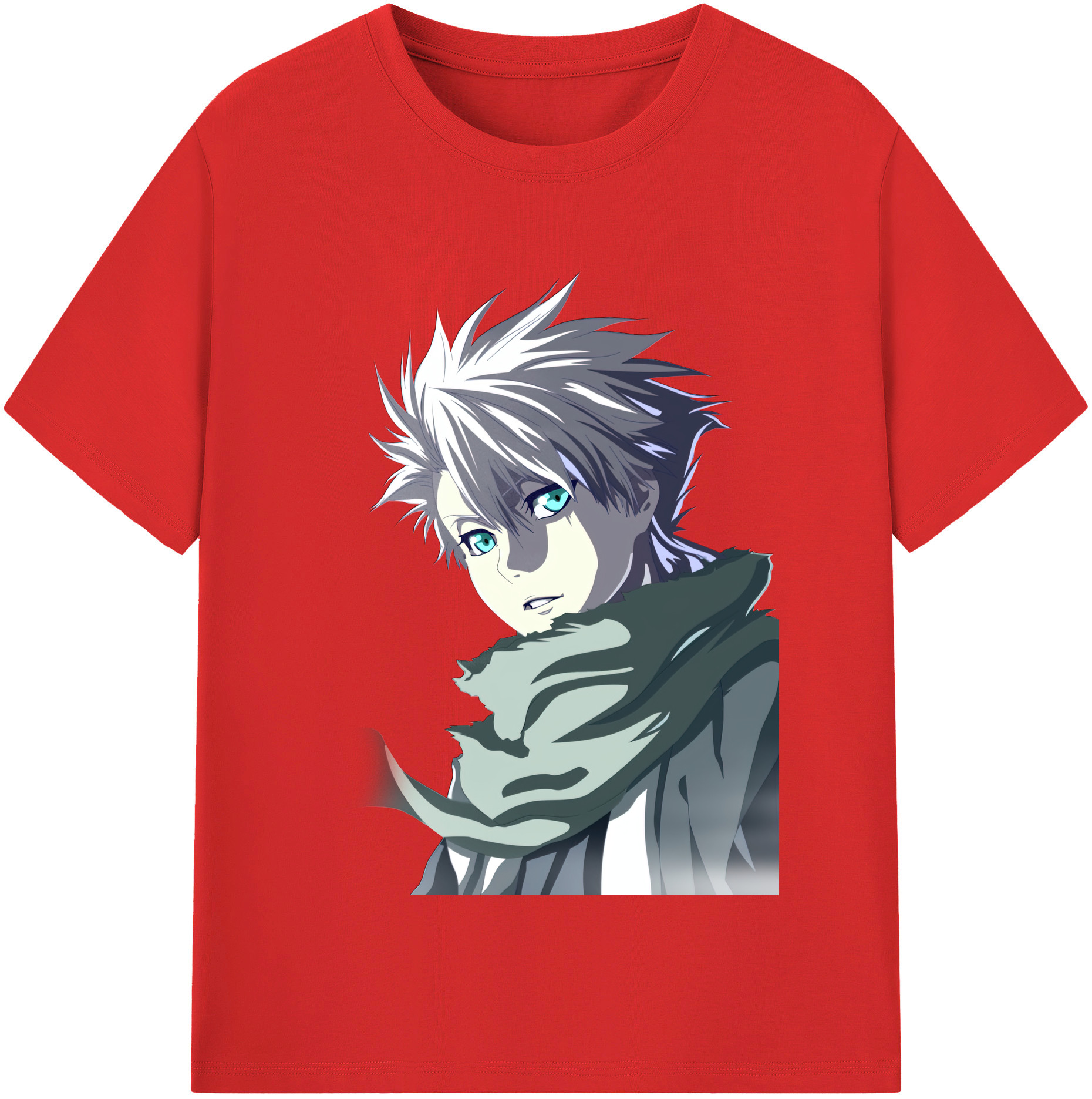 （画像用） ブリーチ 日番谷冬獅郎（ひつがや とうしろう） BLEACH Hitsugaya Toushirou レディースカジュアルプリントTシャツ（綿100％）