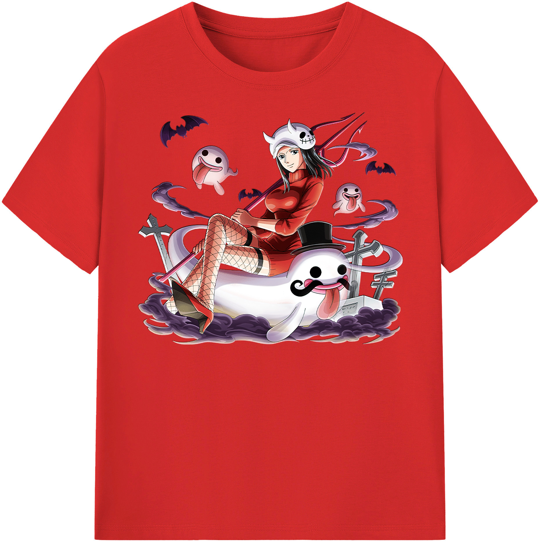 （画像用） ブリーチ くちき びゃくや BLEACH Kuchiki Byakuya レディースカジュアルプリントTシャツ（綿100％）