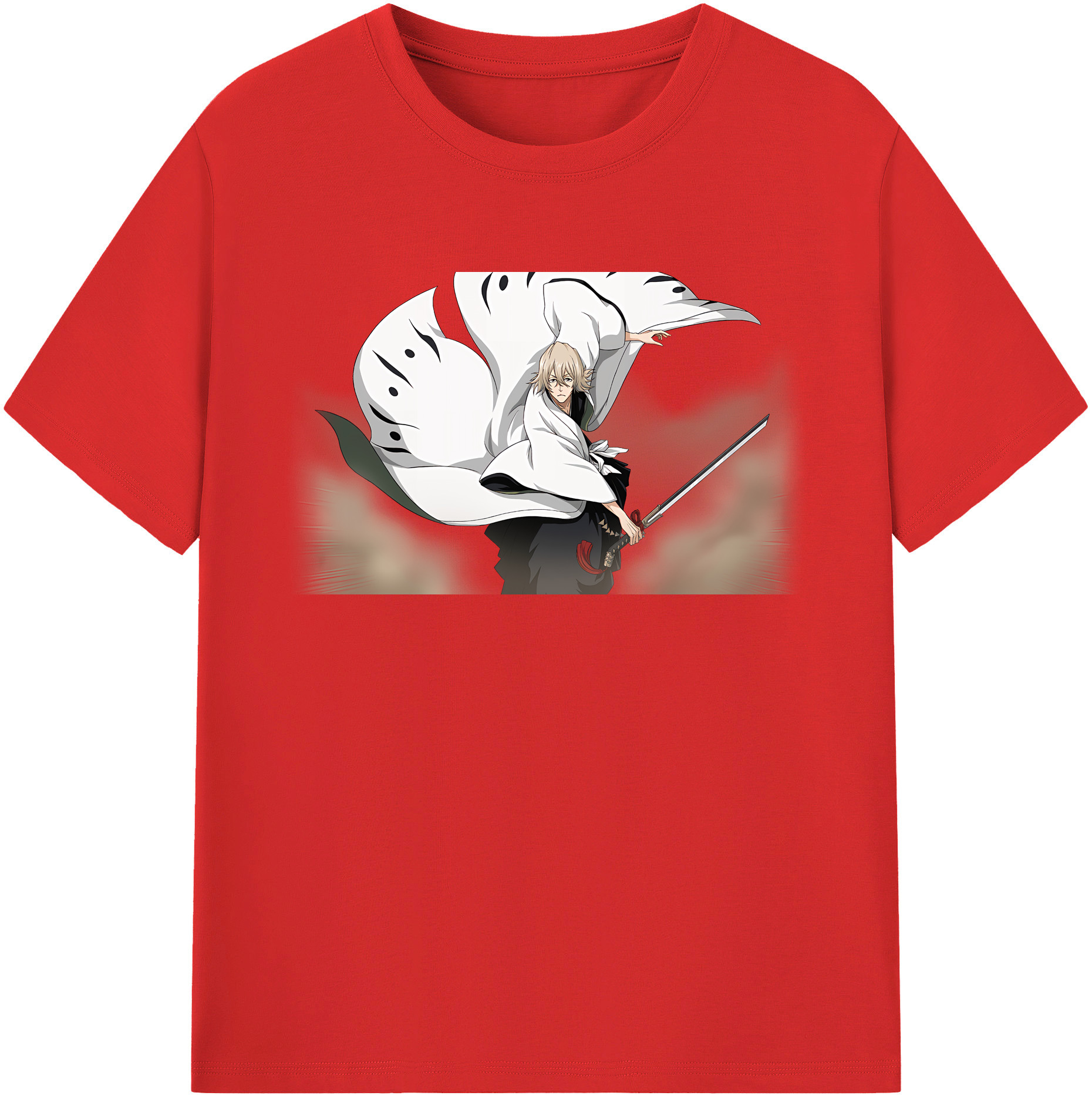 （画像用） "ブリーチ 浦原 喜助（うらはら きすけ） BLEACH Urahara Kisuke " レディースカジュアルプリントTシャツ（綿100％）