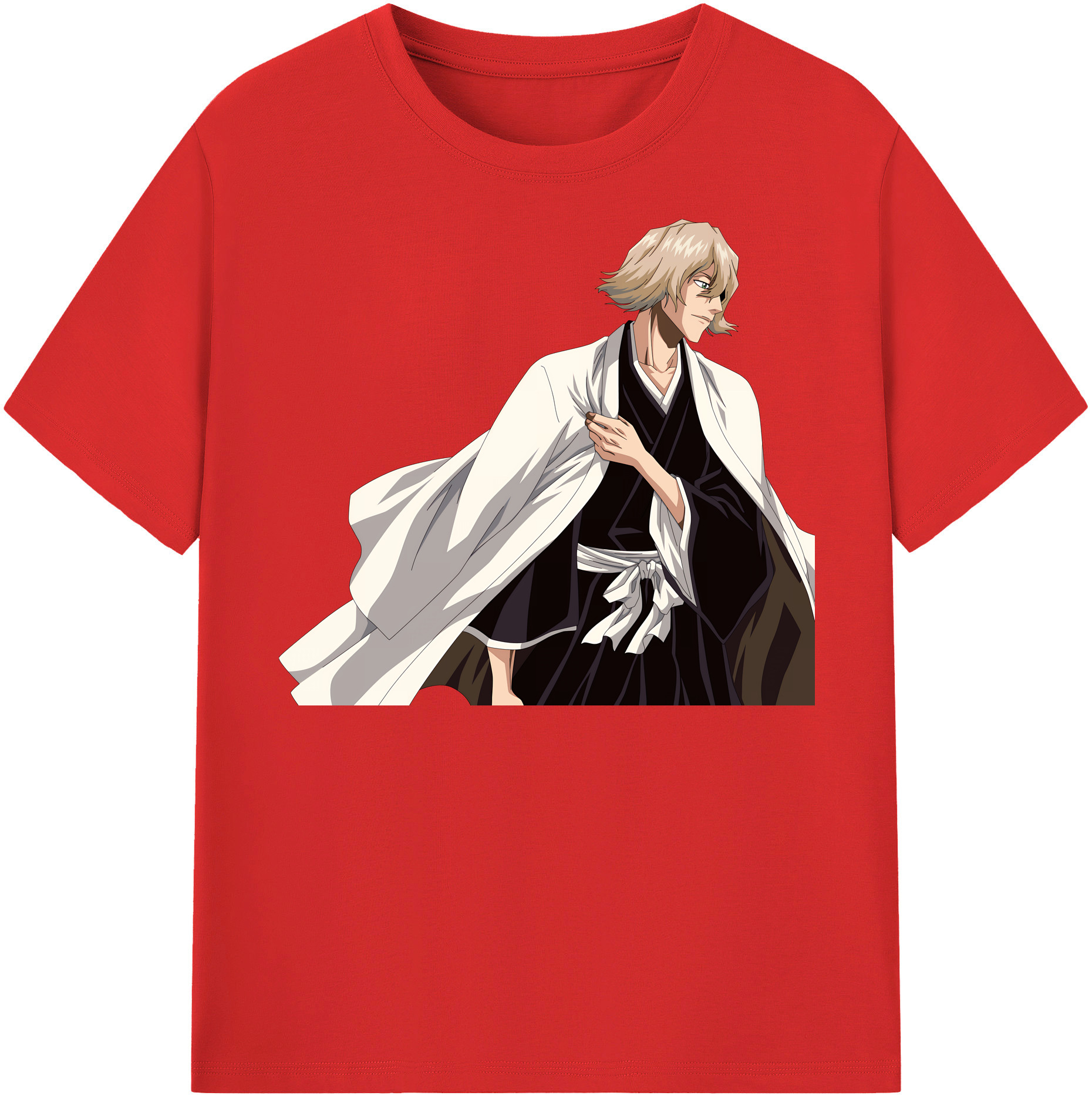 （画像用） "ブリーチ 浦原 喜助（うらはら きすけ） BLEACH Urahara Kisuke " レディースカジュアルプリントTシャツ（綿100％）