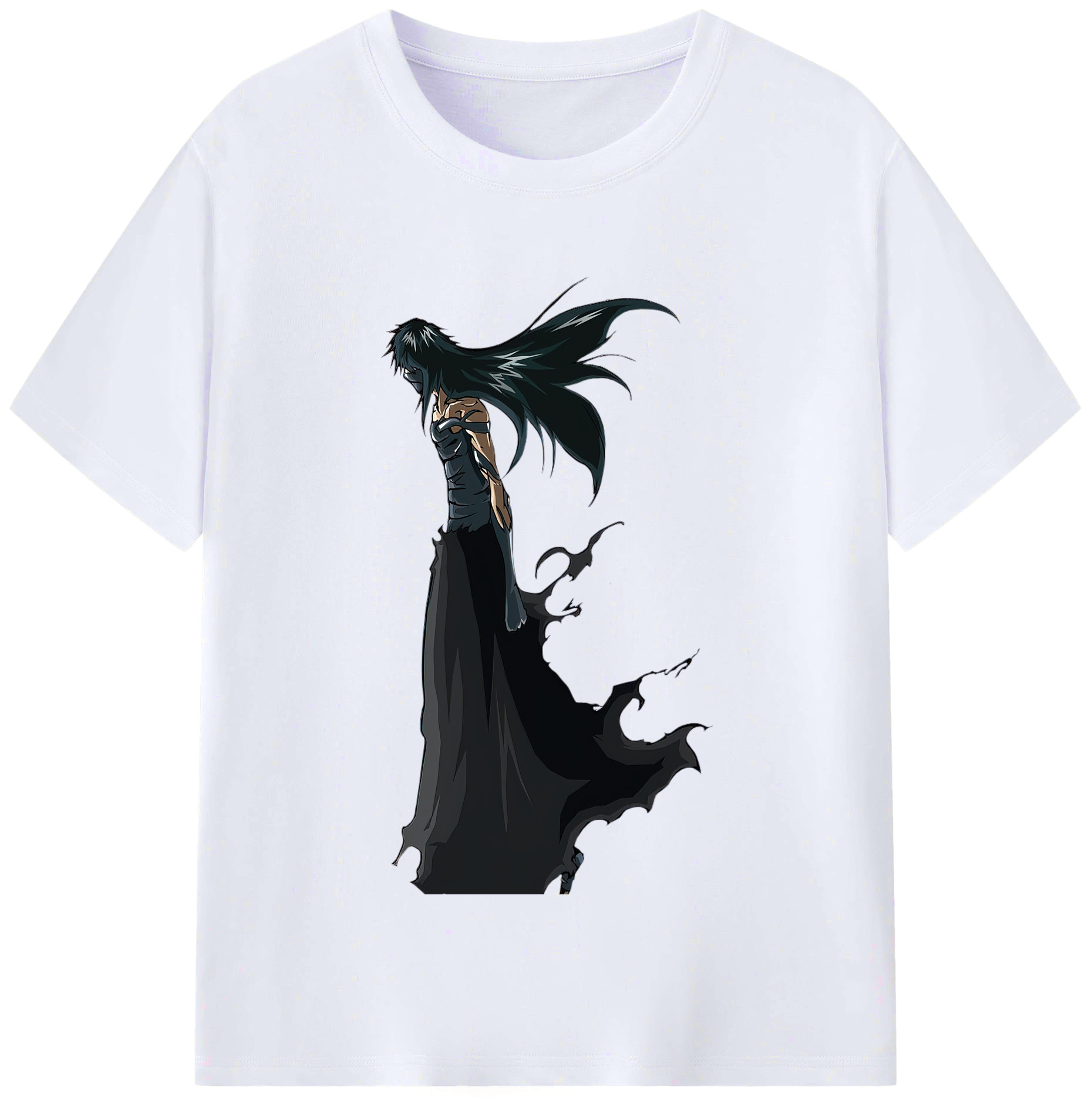（画像用） ブリーチ 黒崎一護（くろさき いちご）BLEACH Kurosaki Ichigo レディースカジュアルプリントTシャツ（綿100％）