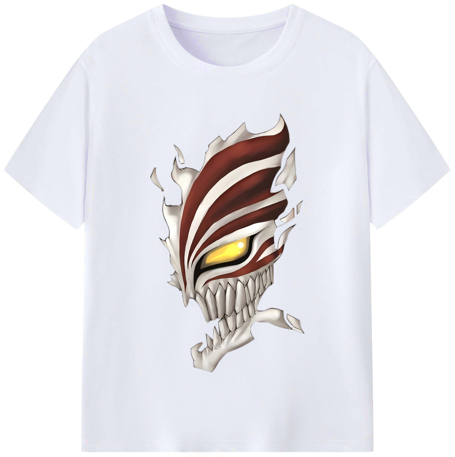 （画像用） ブリーチ 黒崎一護（くろさき いちご）BLEACH Kurosaki Ichigo レディースカジュアルプリントTシャツ（綿100％）