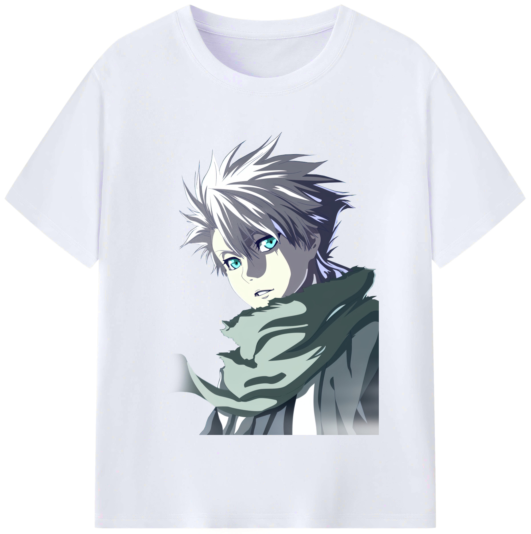 （画像用） ブリーチ 日番谷冬獅郎（ひつがや とうしろう） BLEACH Hitsugaya Toushirou レディースカジュアルプリントTシャツ（綿100％）