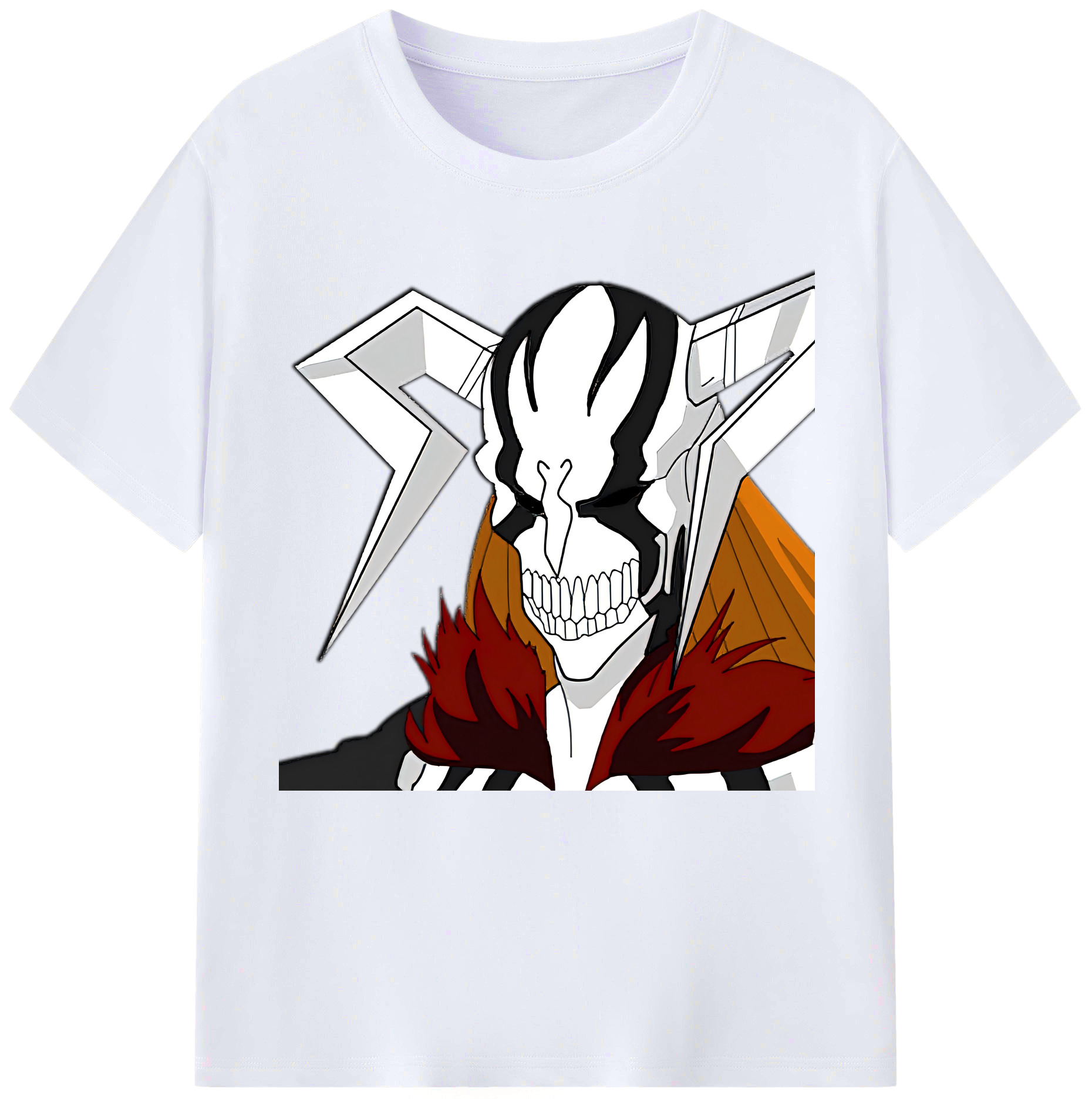 （画像用） ブリーチ 黒崎一護（くろさき いちご）BLEACH Kurosaki Ichigo レディースカジュアルプリントTシャツ（綿100％）
