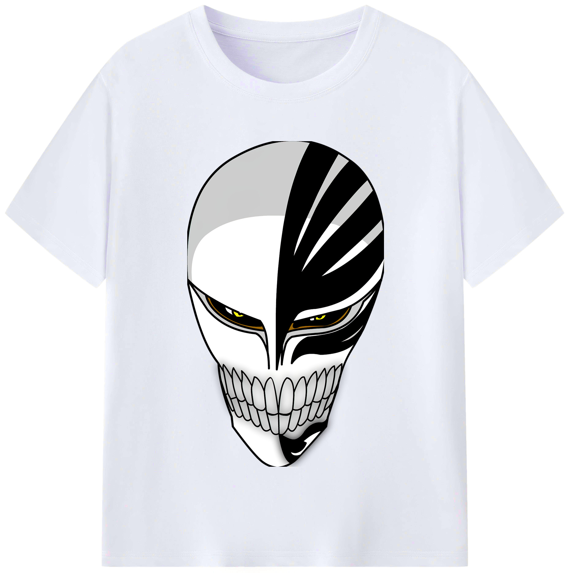 （画像用） ブリーチ 黒崎一護（くろさき いちご）BLEACH Kurosaki Ichigo レディースカジュアルプリントTシャツ（綿100％）