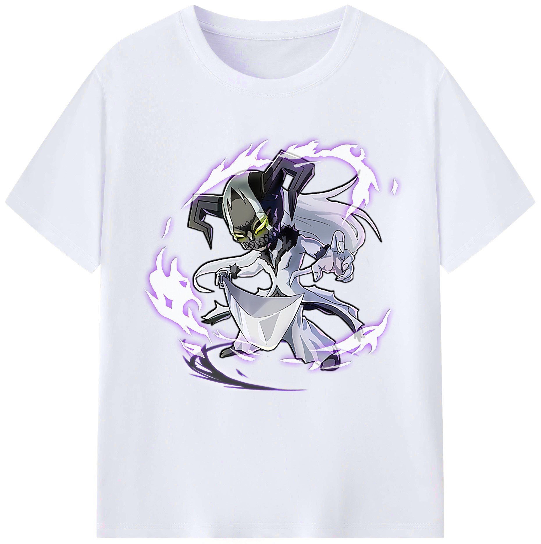 （画像用） ブリーチ 黒崎一護（くろさき いちご）BLEACH Kurosaki Ichigo レディースカジュアルプリントTシャツ（綿100％）