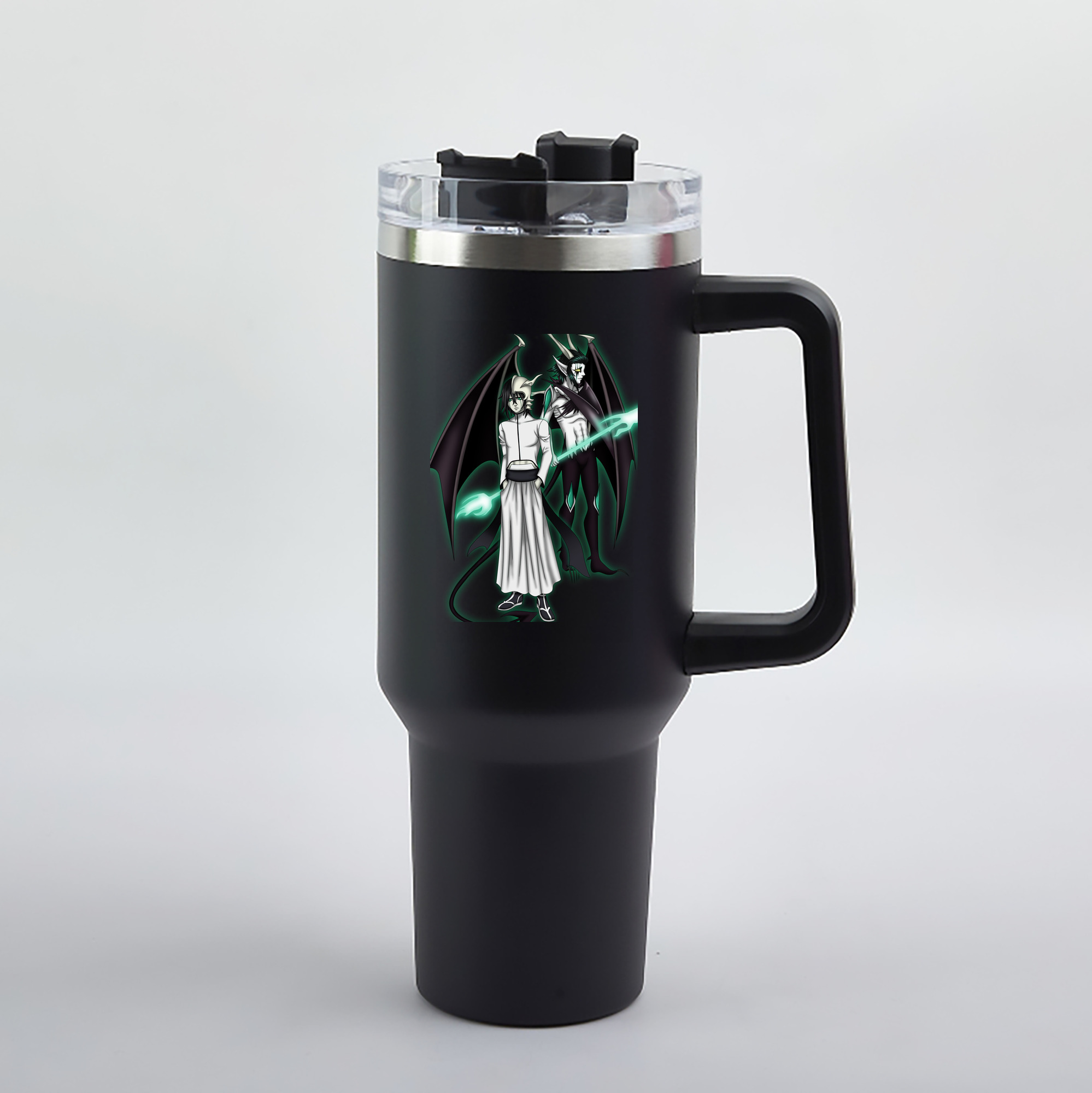 （画像用） ブリーチ ウルキオラ·シファー BLEACH Ulquiorra cifer 1200mL車用タンブラー（カラープリント）