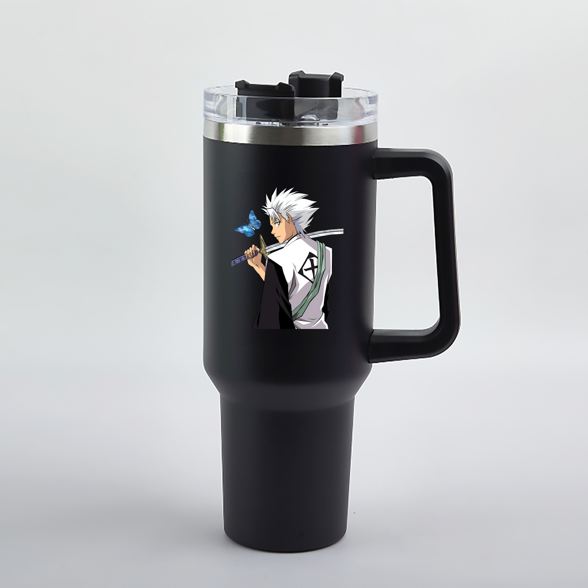 （画像用） ブリーチ 日番谷冬獅郎（ひつがや とうしろう） BLEACH Hitsugaya Toushirou 1200mL車用タンブラー（カラープリント）