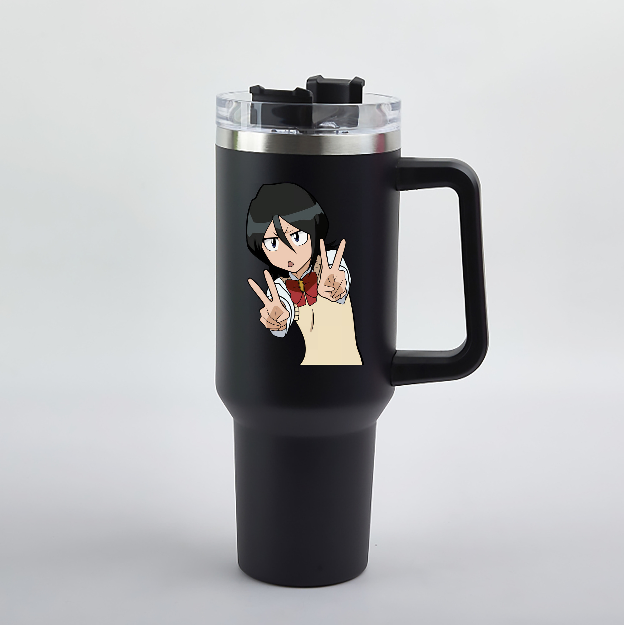 （画像用） ブリーチ 朽木ルキア BLEACH Kuchiki Rukia 1200mL車用タンブラー（カラープリント）