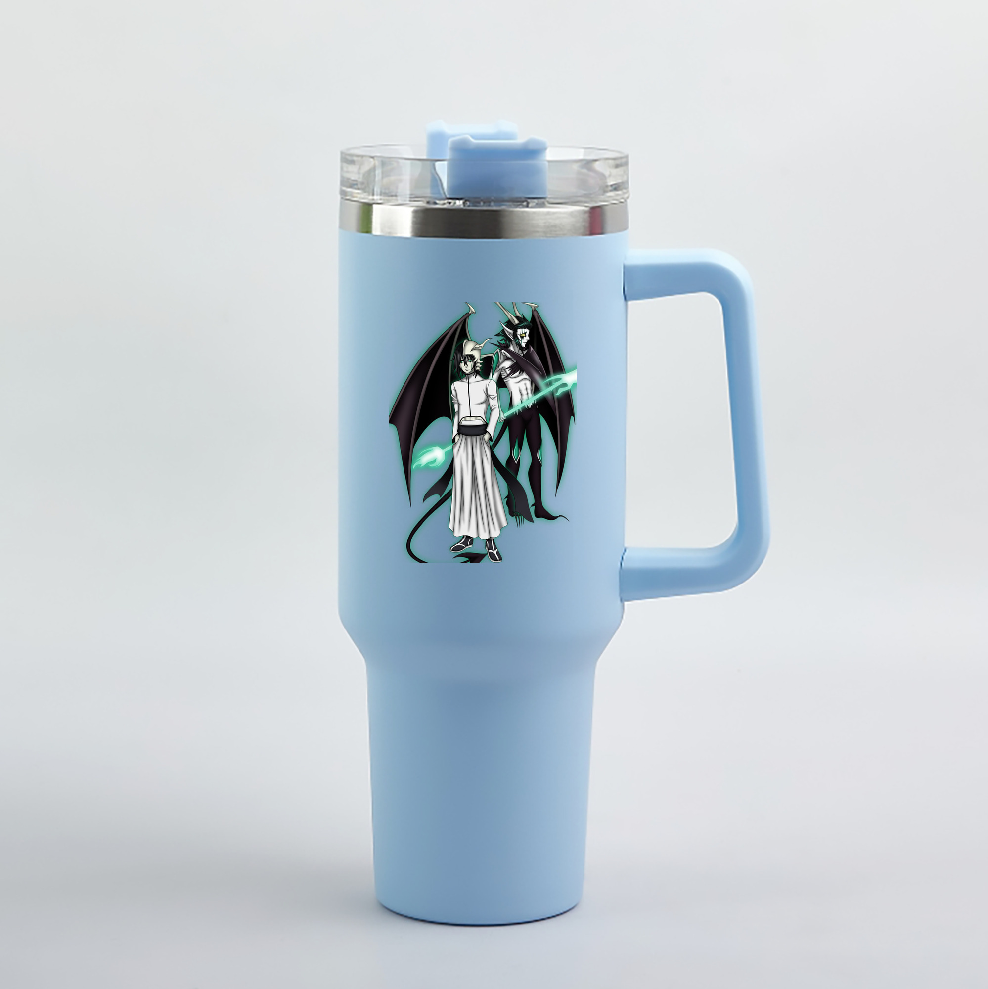 （画像用） ブリーチ ウルキオラ·シファー BLEACH Ulquiorra cifer 1200mL車用タンブラー（カラープリント）