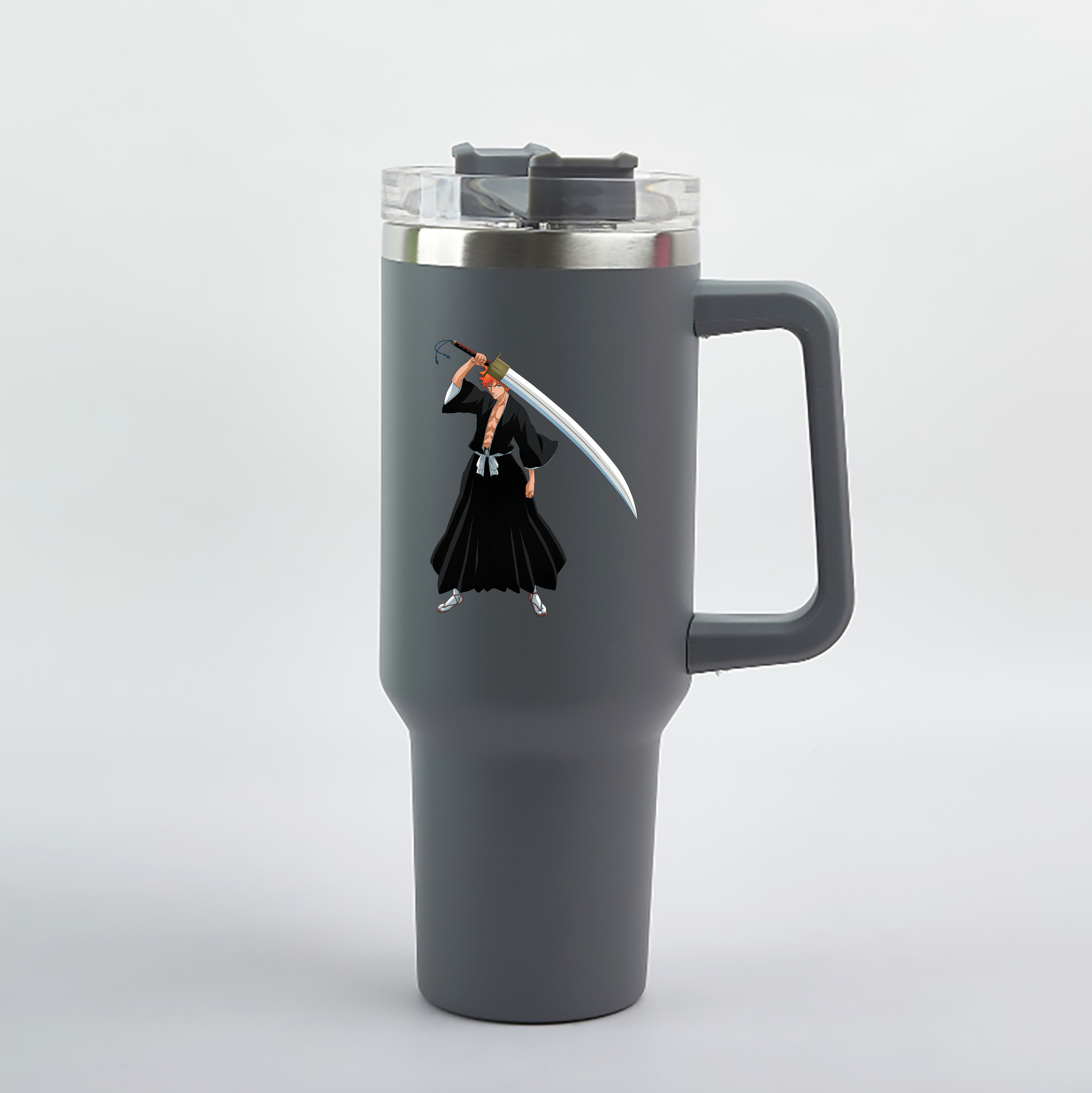 （画像用） ブリーチ 黒崎一護（くろさき いちご）BLEACH Kurosaki Ichigo 1200mL車用タンブラー（カラープリント）