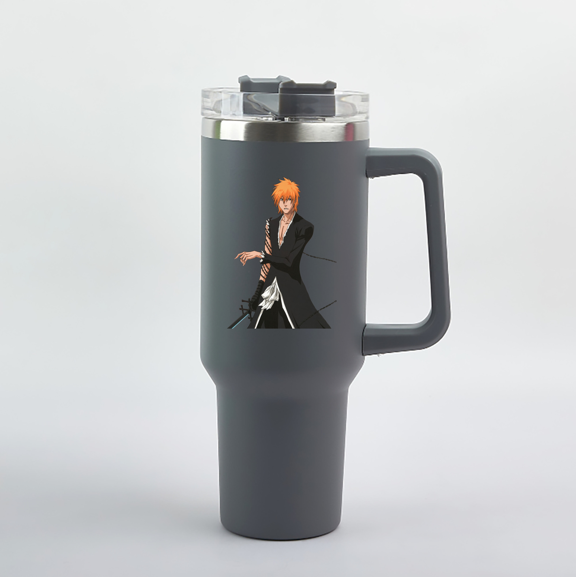 （画像用） ブリーチ 黒崎一護（くろさき いちご）BLEACH Kurosaki Ichigo 1200mL車用タンブラー（カラープリント）