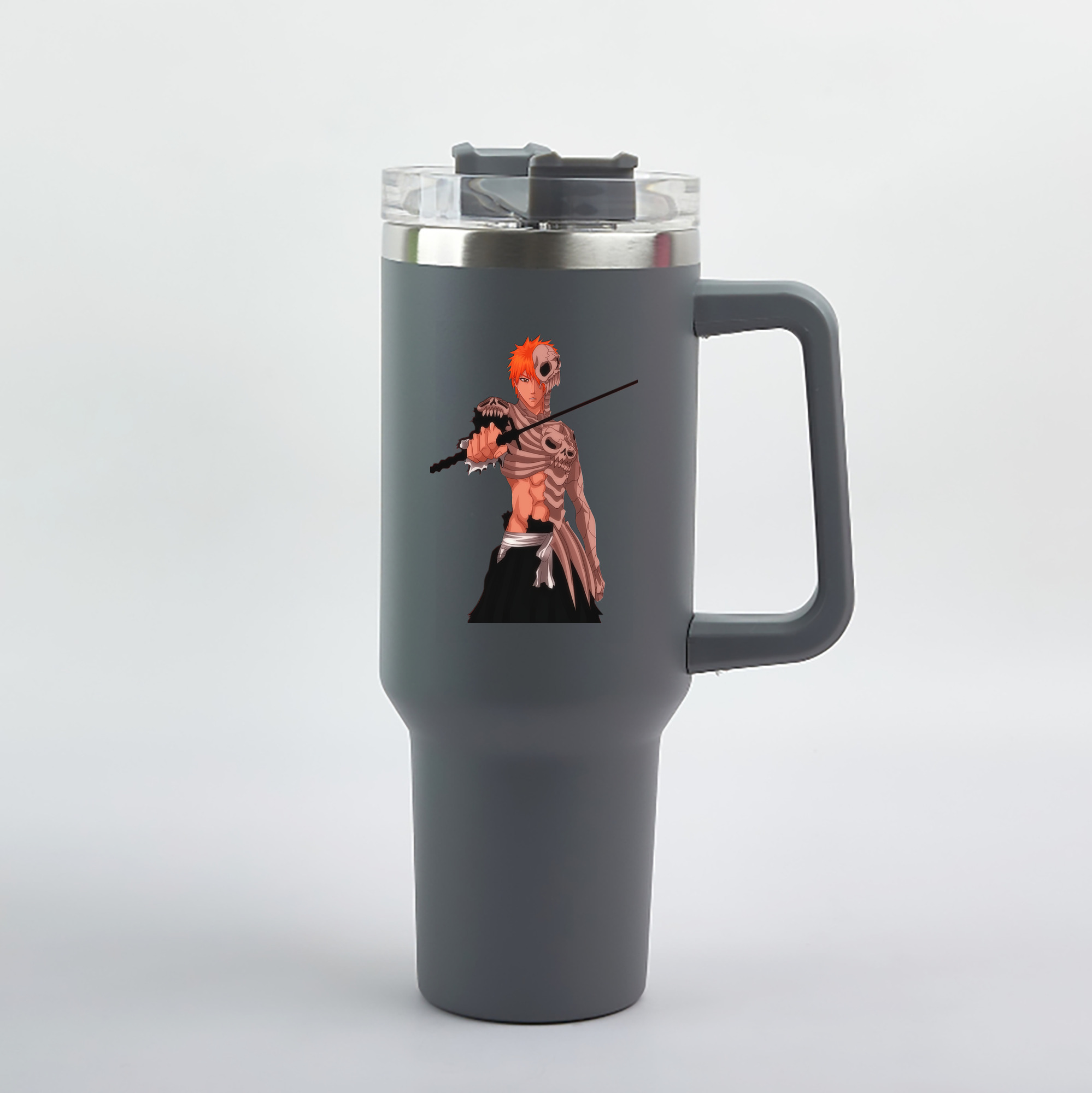 （画像用） ブリーチ 黒崎一護（くろさき いちご）BLEACH Kurosaki Ichigo 1200mL車用タンブラー（カラープリント）