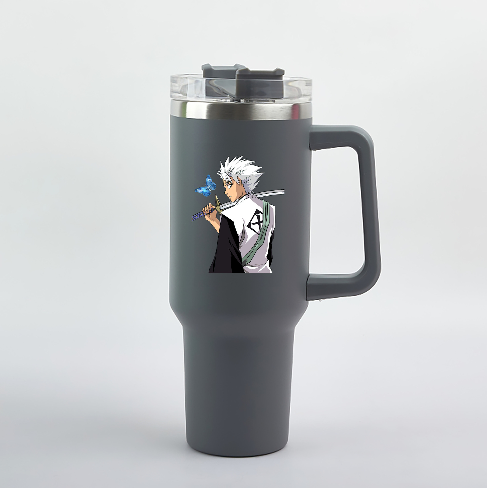 （画像用） ブリーチ 日番谷冬獅郎（ひつがや とうしろう） BLEACH Hitsugaya Toushirou 1200mL車用タンブラー（カラープリント）