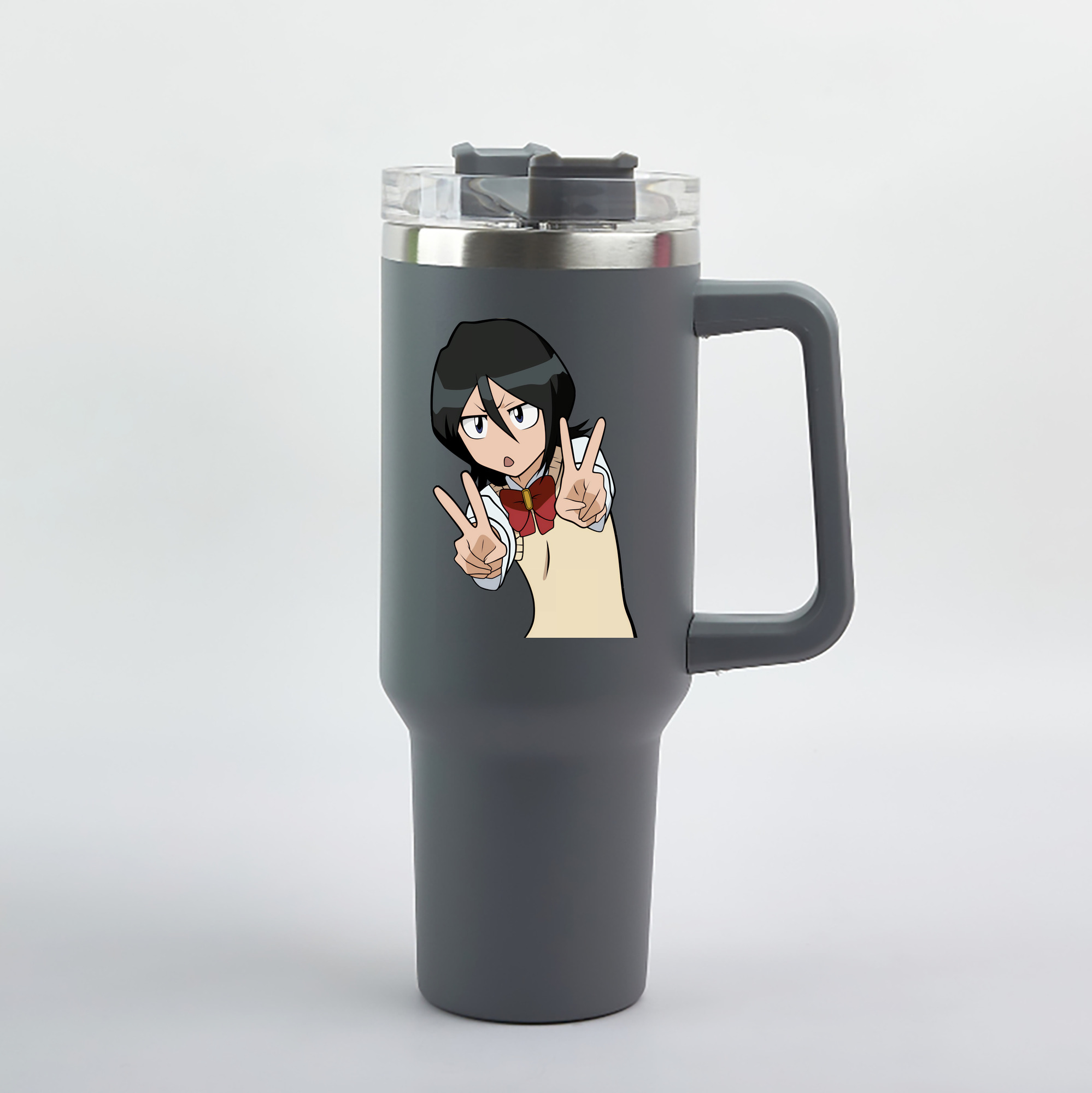 （画像用） ブリーチ 朽木ルキア BLEACH Kuchiki Rukia 1200mL車用タンブラー（カラープリント）
