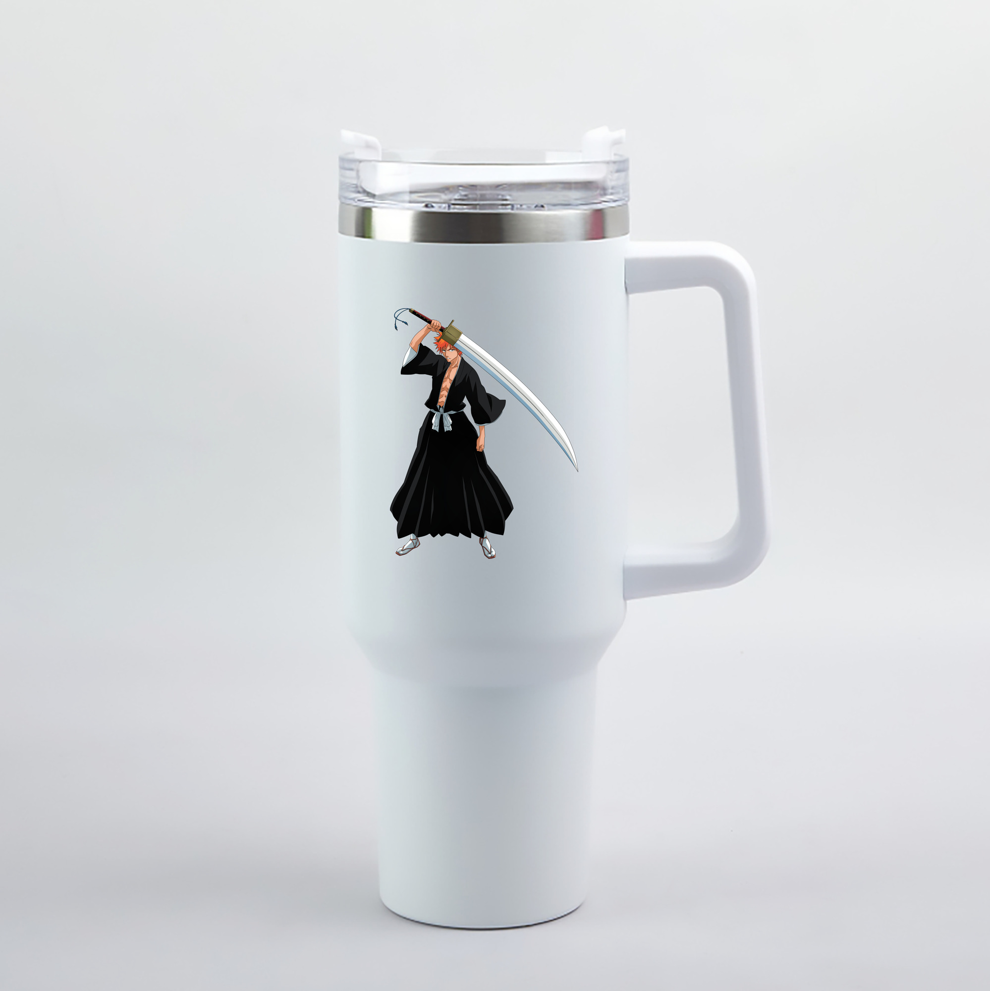 （画像用） ブリーチ 黒崎一護（くろさき いちご）BLEACH Kurosaki Ichigo 1200mL車用タンブラー（カラープリント）