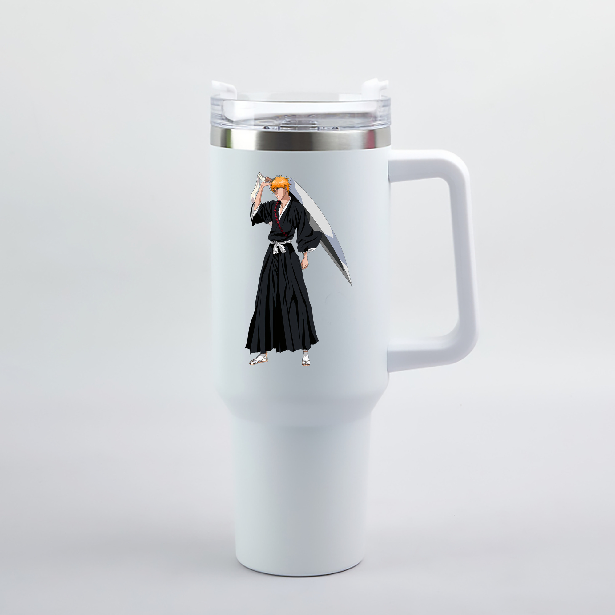 （画像用） ブリーチ 黒崎一護（くろさき いちご）BLEACH Kurosaki Ichigo 1200mL車用タンブラー（カラープリント）
