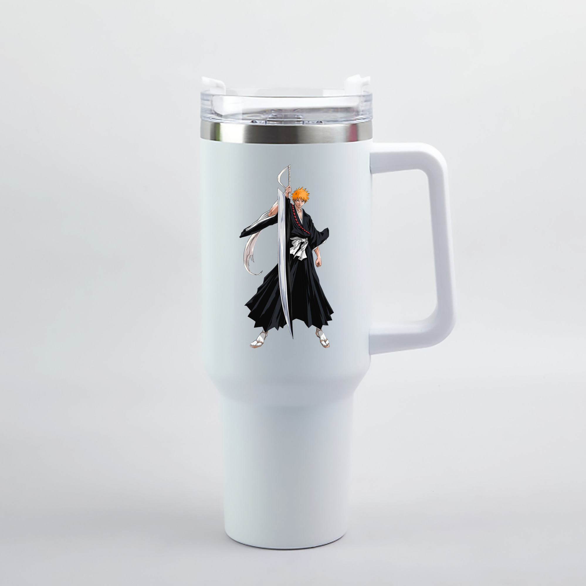 （画像用） ブリーチ 黒崎一護（くろさき いちご）BLEACH Kurosaki Ichigo 1200mL車用タンブラー（カラープリント）