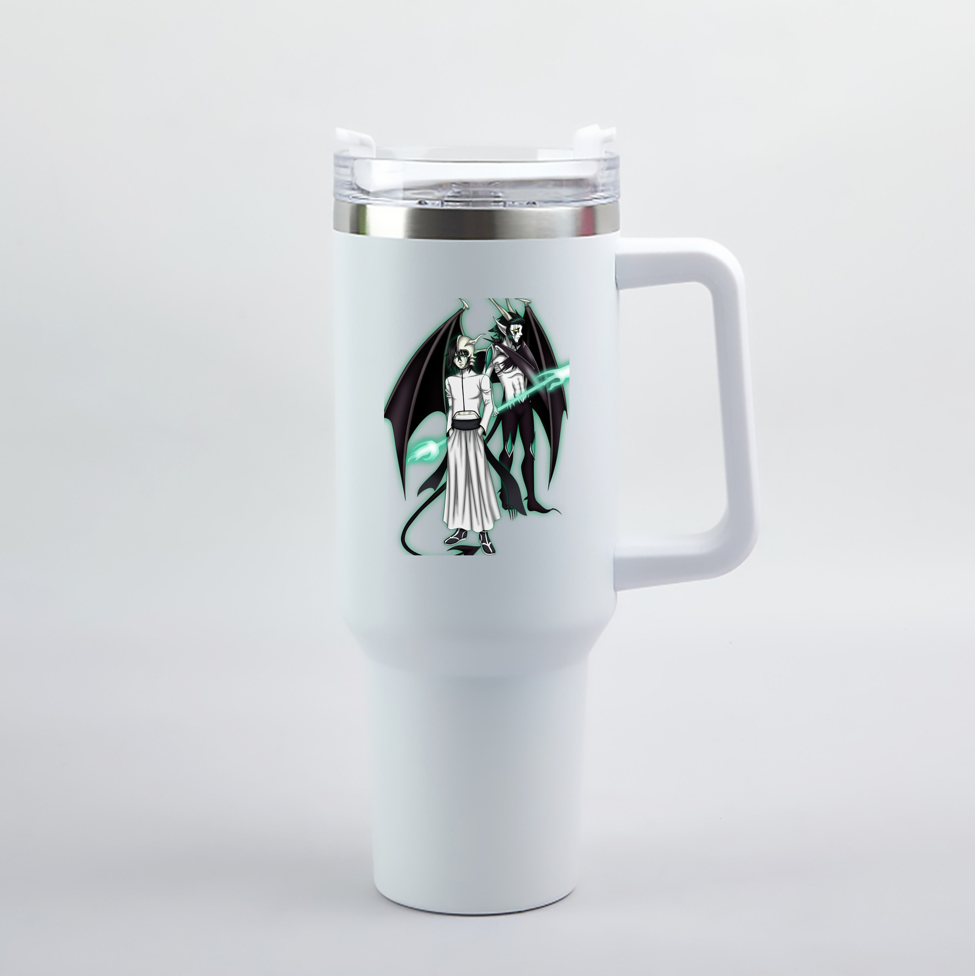 （画像用） ブリーチ ウルキオラ·シファー BLEACH Ulquiorra cifer 1200mL車用タンブラー（カラープリント）