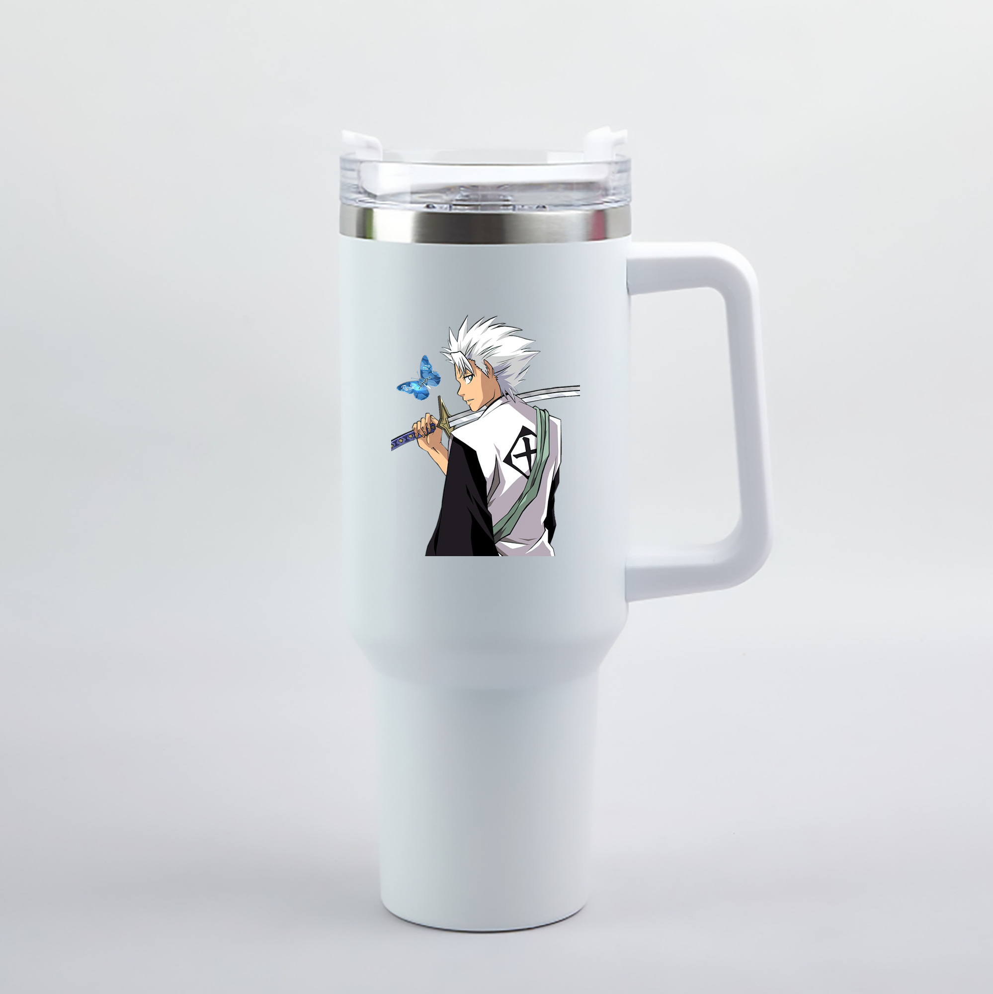 （画像用） ブリーチ 日番谷冬獅郎（ひつがや とうしろう） BLEACH Hitsugaya Toushirou 1200mL車用タンブラー（カラープリント）