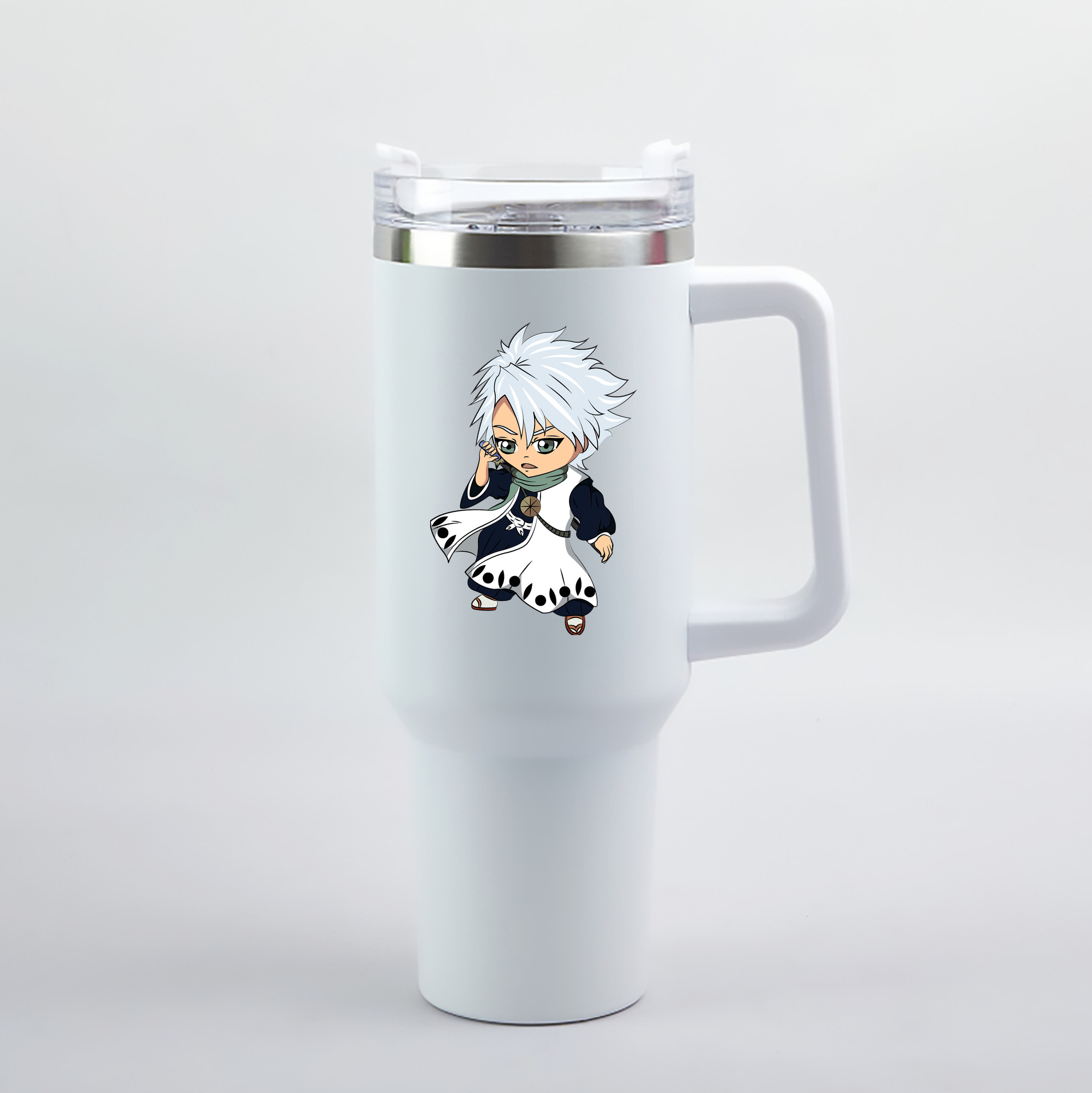 （画像用） ブリーチ 日番谷冬獅郎（ひつがや とうしろう） BLEACH Hitsugaya Toushirou 1200mL車用タンブラー（カラープリント）