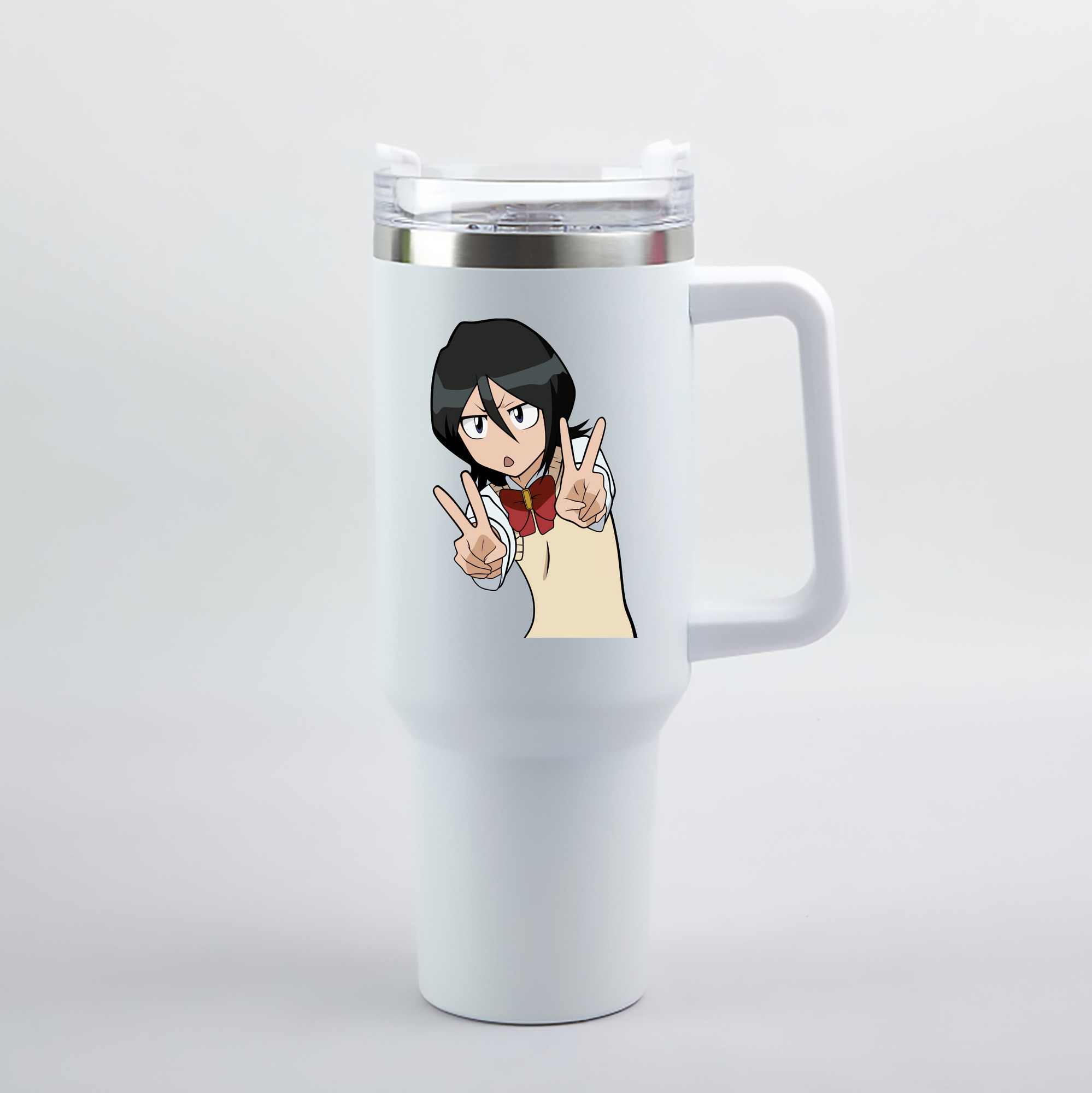 （画像用） ブリーチ 朽木ルキア BLEACH Kuchiki Rukia 1200mL車用タンブラー（カラープリント）