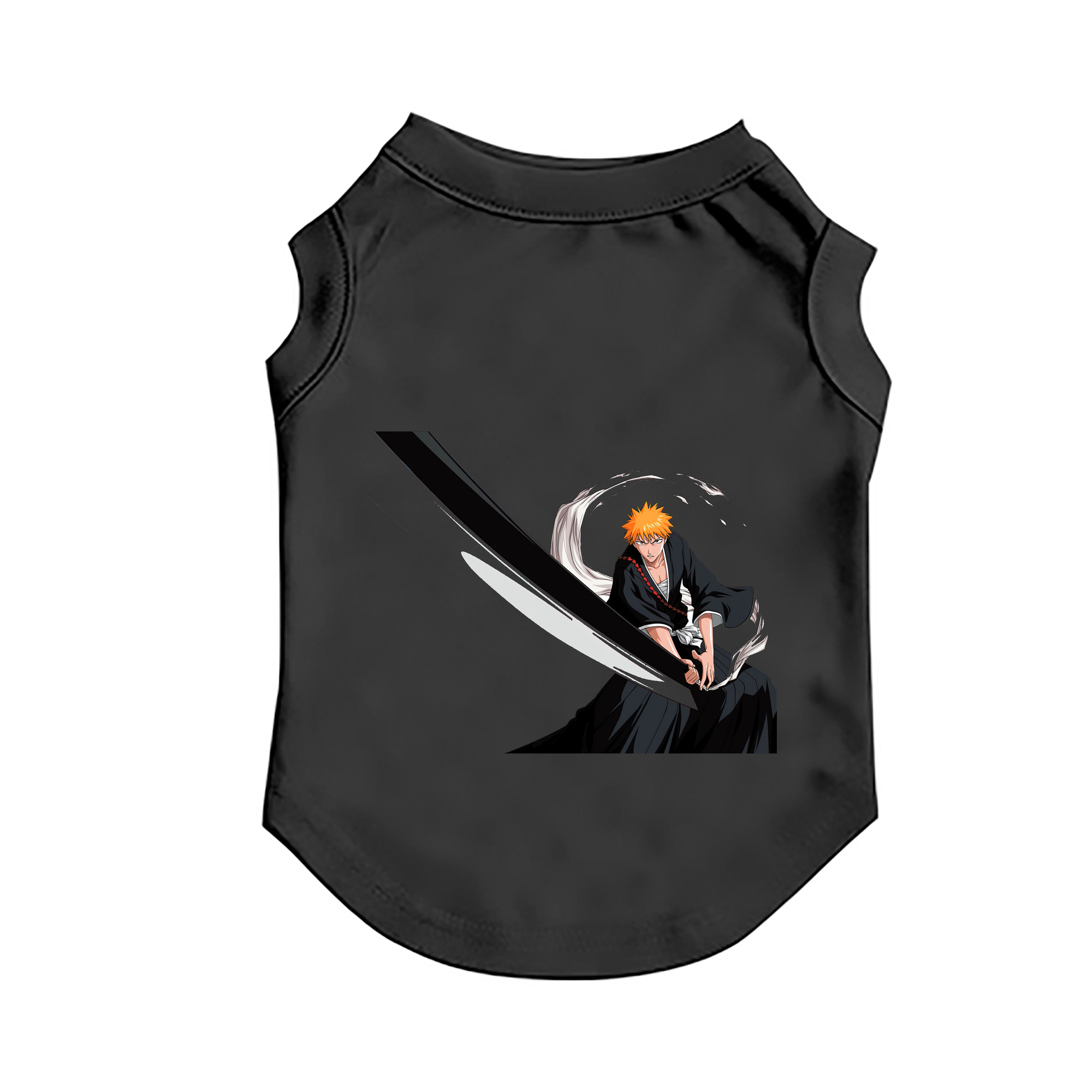 （画像用） ブリーチ 黒崎一護（くろさき いちご）BLEACH Kurosaki Ichigo ペット用ベスト