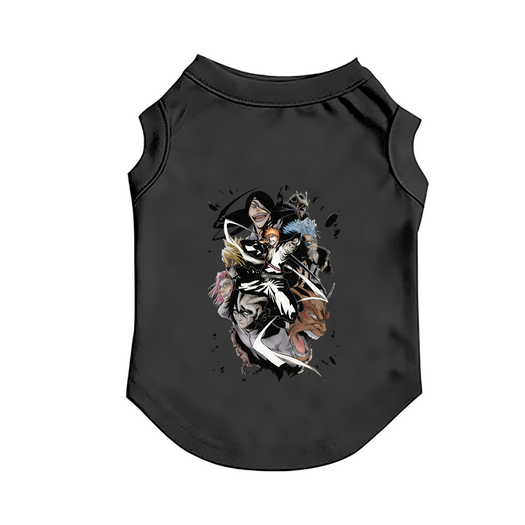 （画像用） ブリーチ 黒崎一護（くろさき いちご）BLEACH Kurosaki Ichigo ペット用ベスト