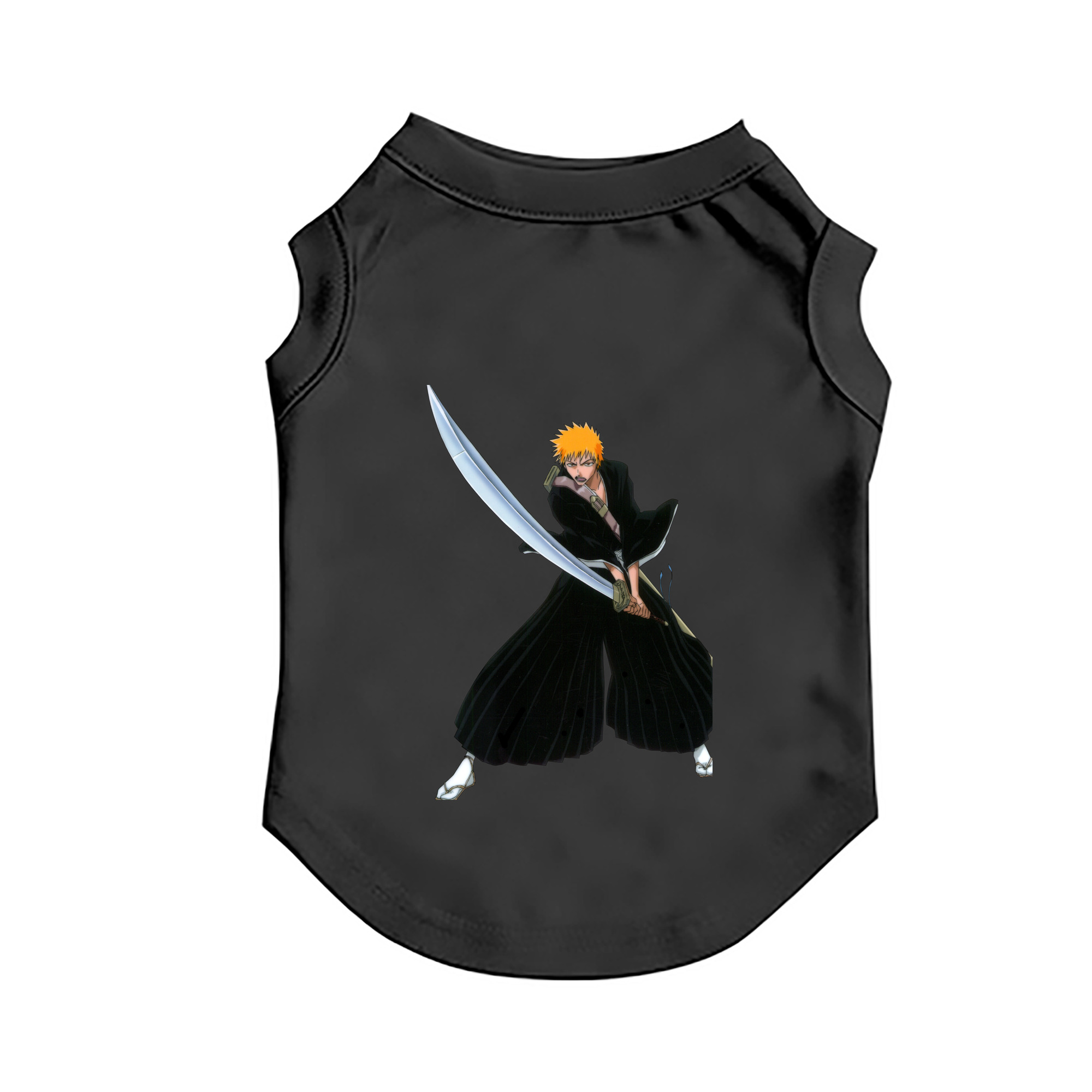 （画像用） ブリーチ 黒崎一護（くろさき いちご）BLEACH Kurosaki Ichigo ペット用ベスト