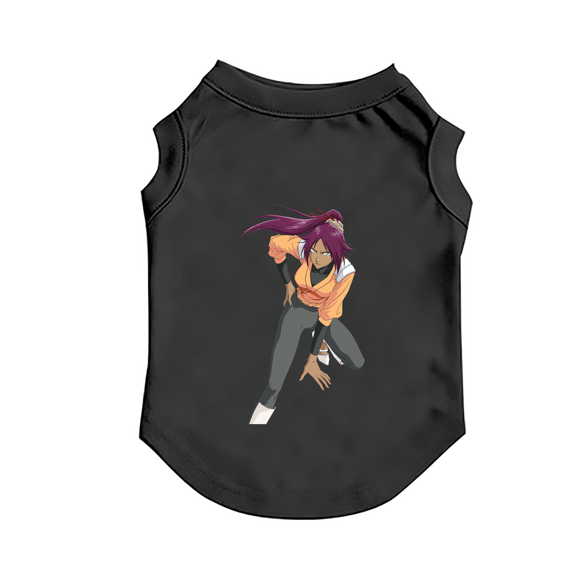 （画像用） ブリーチ 四楓院 夜一（しほういん よるいち） BLEACH Shihouin Yoruichi ペット用ベスト