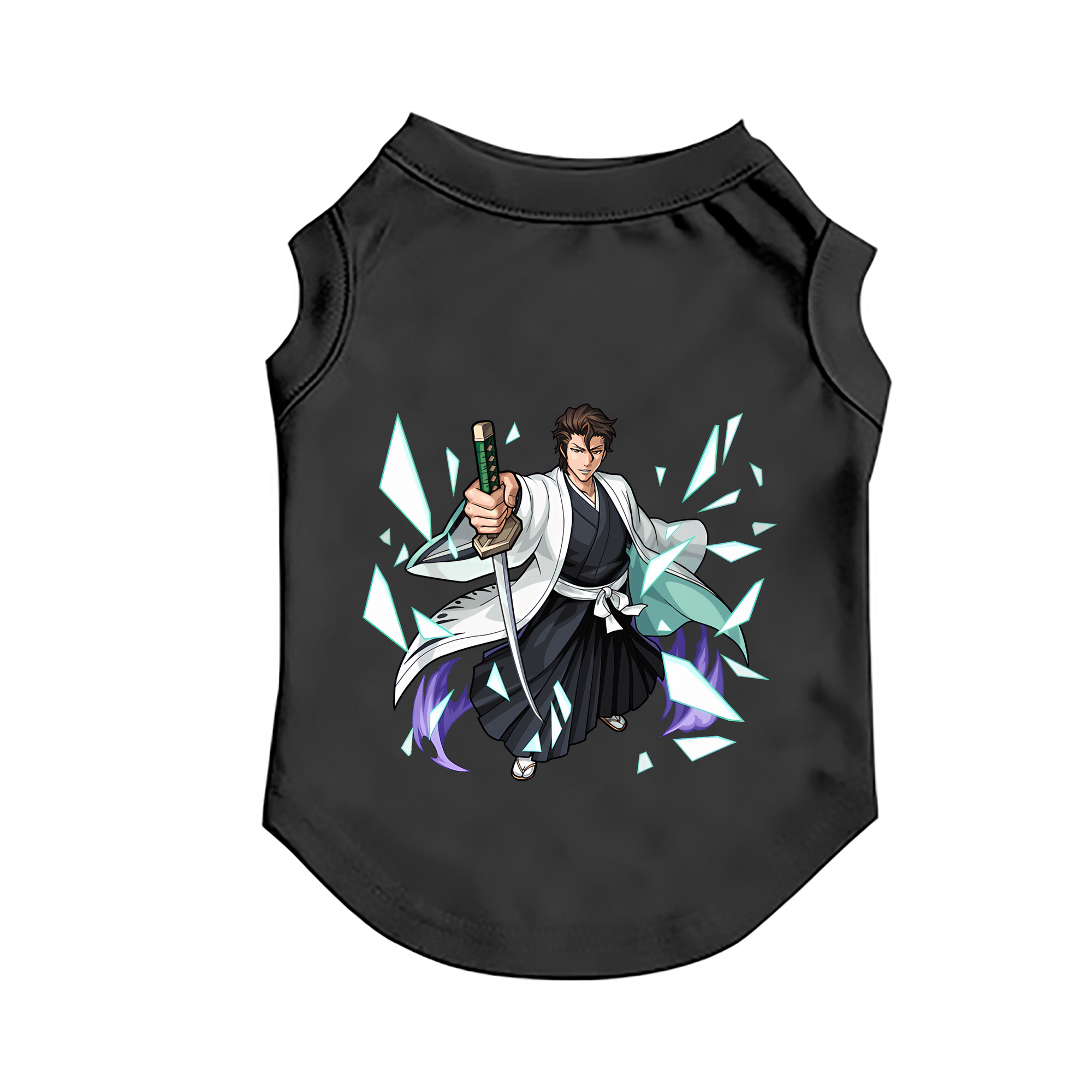 （画像用） ブリーチ 藍染 惣右介（あいぜん そうすけ） BLEACH Aizen Sousuke ペット用ベスト