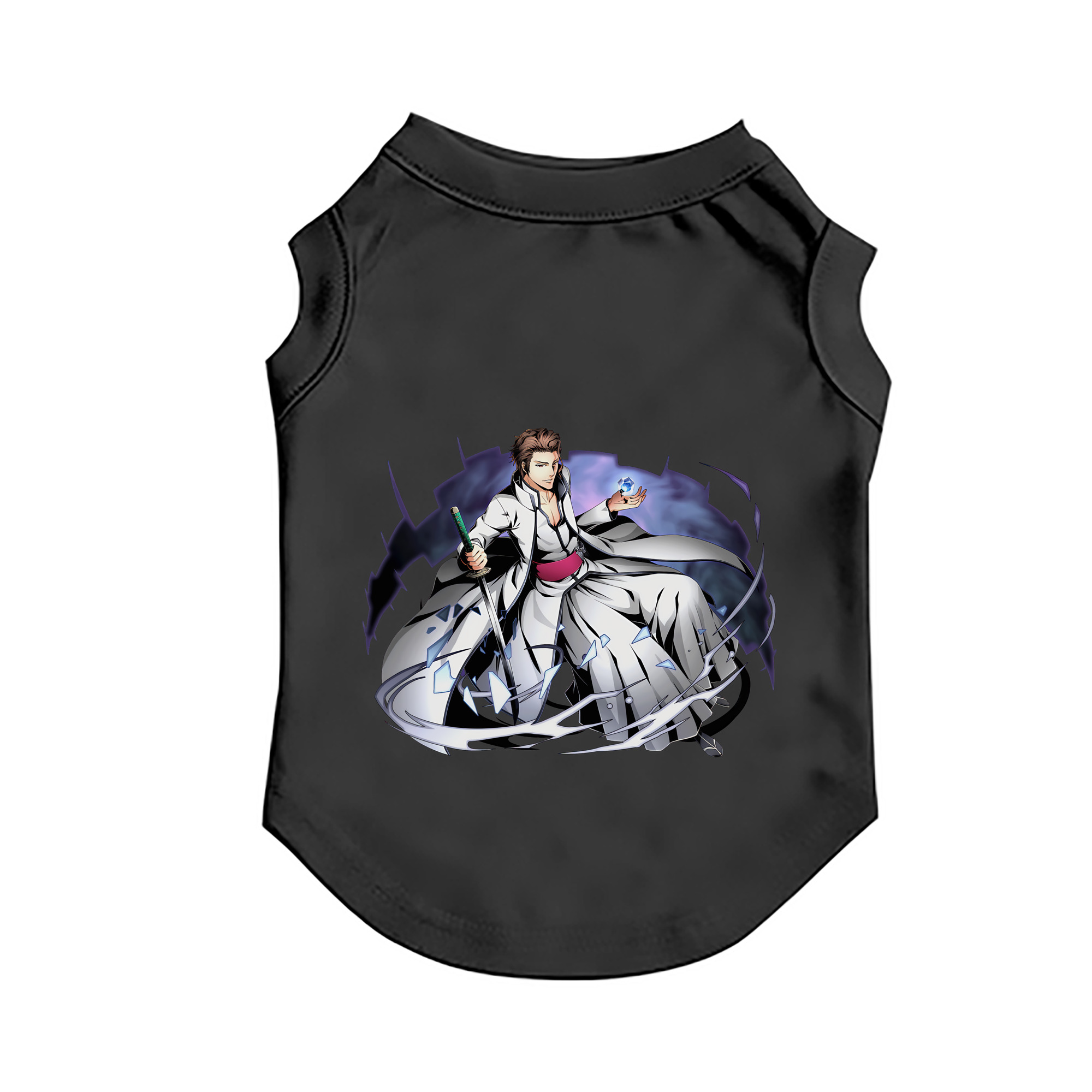 （画像用） ブリーチ 藍染 惣右介（あいぜん そうすけ） BLEACH Aizen Sousuke ペット用ベスト