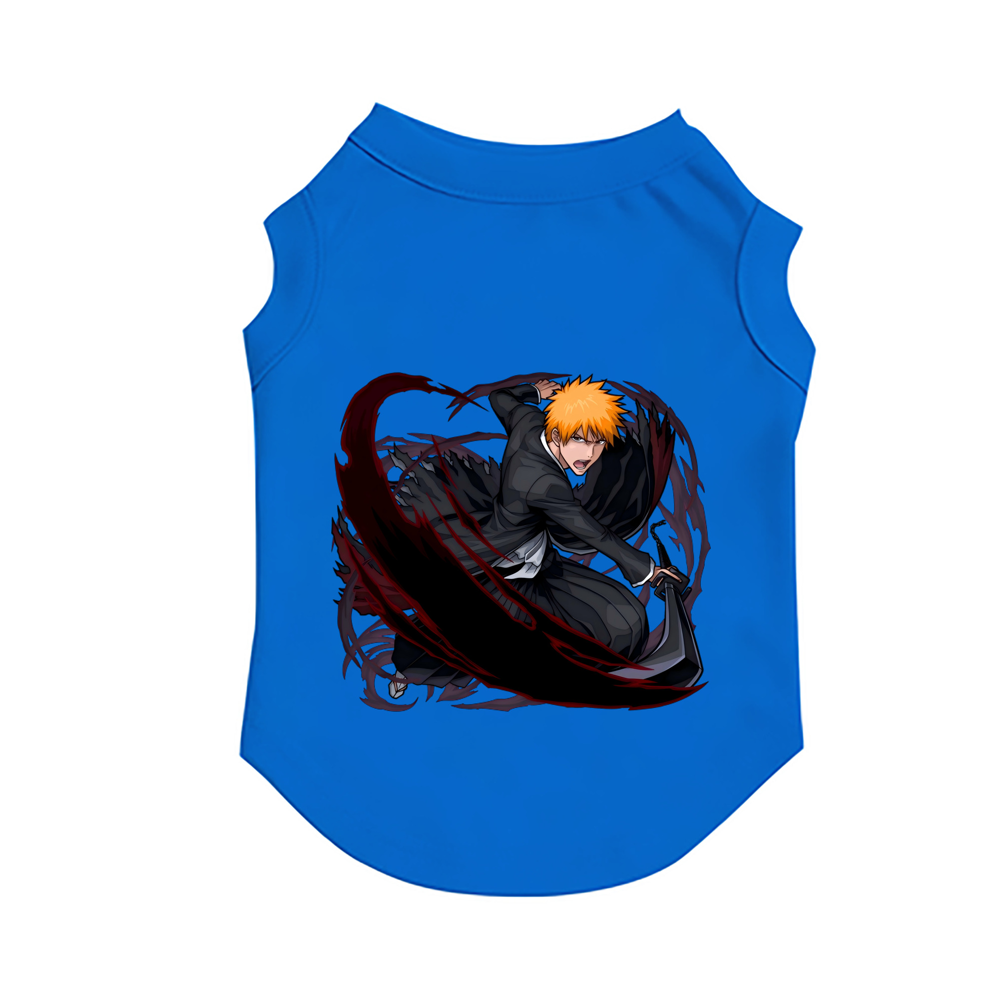 （画像用） ブリーチ 黒崎一護（くろさき いちご）BLEACH Kurosaki Ichigo ペット用ベスト