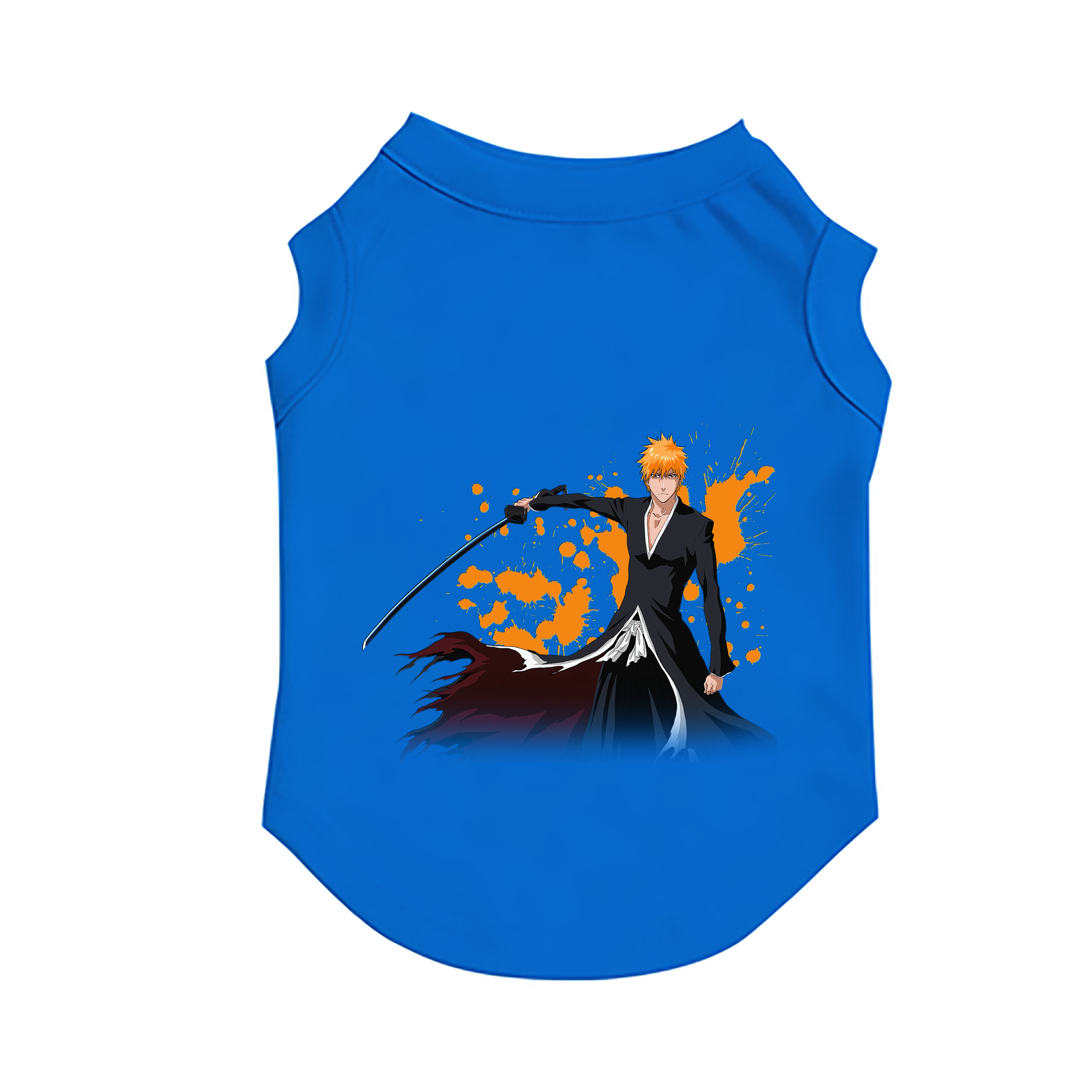 （画像用） ブリーチ 黒崎一護（くろさき いちご）BLEACH Kurosaki Ichigo ペット用ベスト