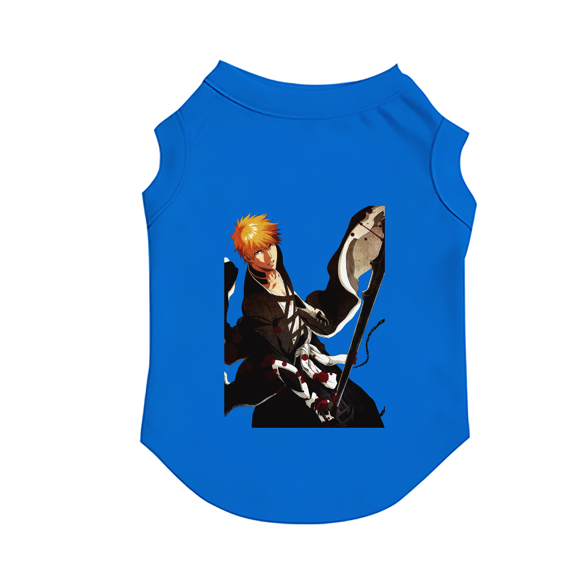 （画像用） ブリーチ 黒崎一護（くろさき いちご）BLEACH Kurosaki Ichigo ペット用ベスト
