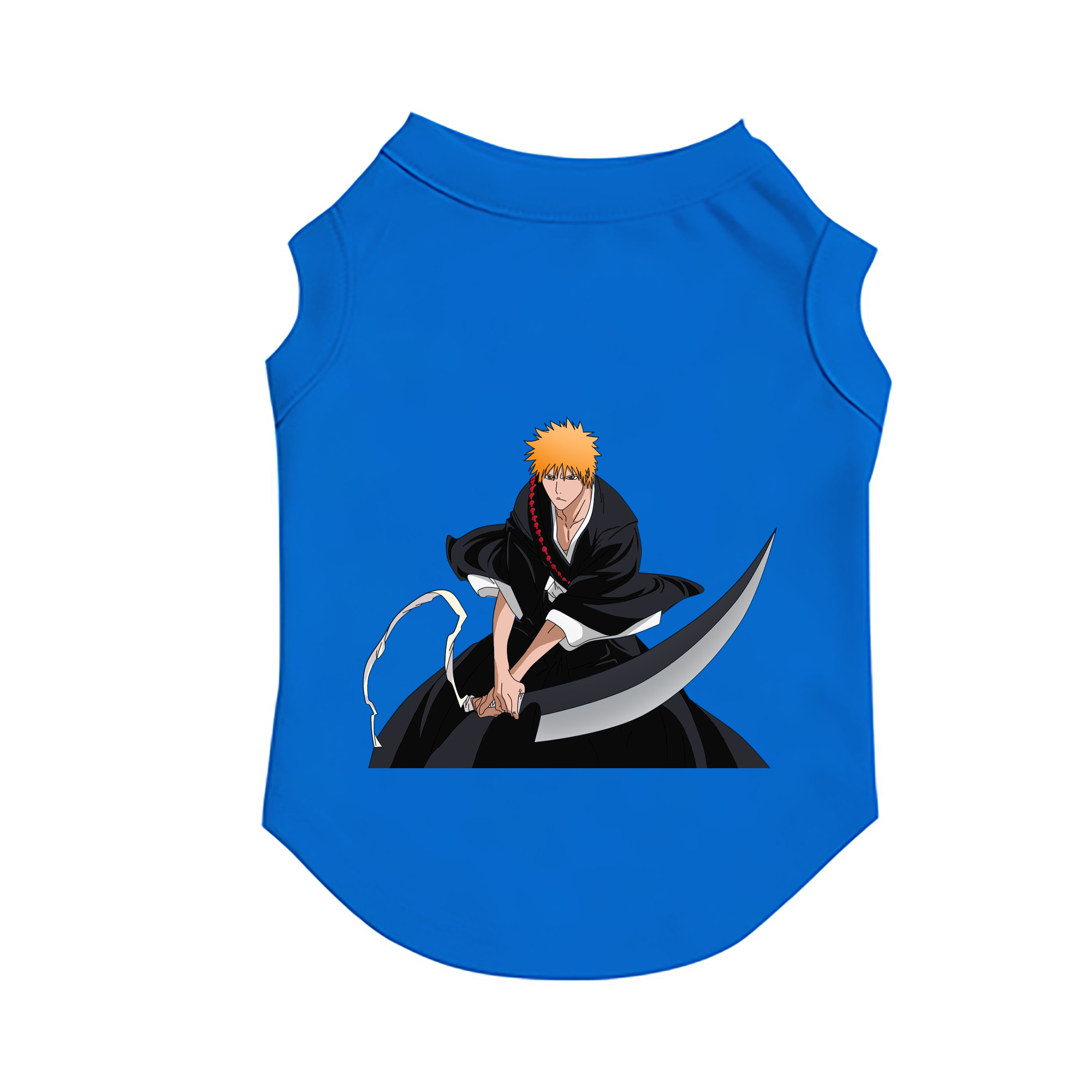 （画像用） ブリーチ 黒崎一護（くろさき いちご）BLEACH Kurosaki Ichigo ペット用ベスト