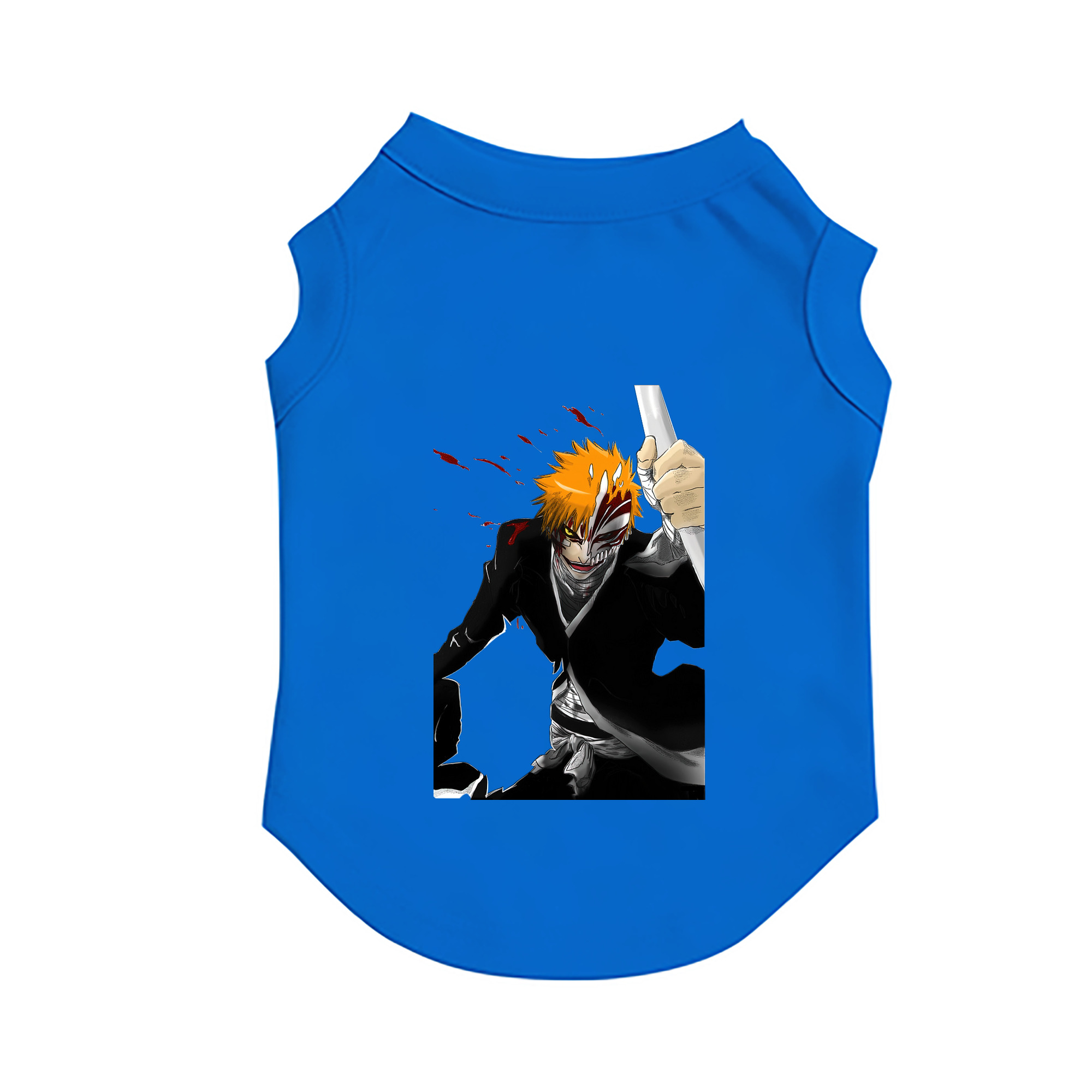 （画像用） ブリーチ 黒崎一護（くろさき いちご）BLEACH Kurosaki Ichigo ペット用ベスト