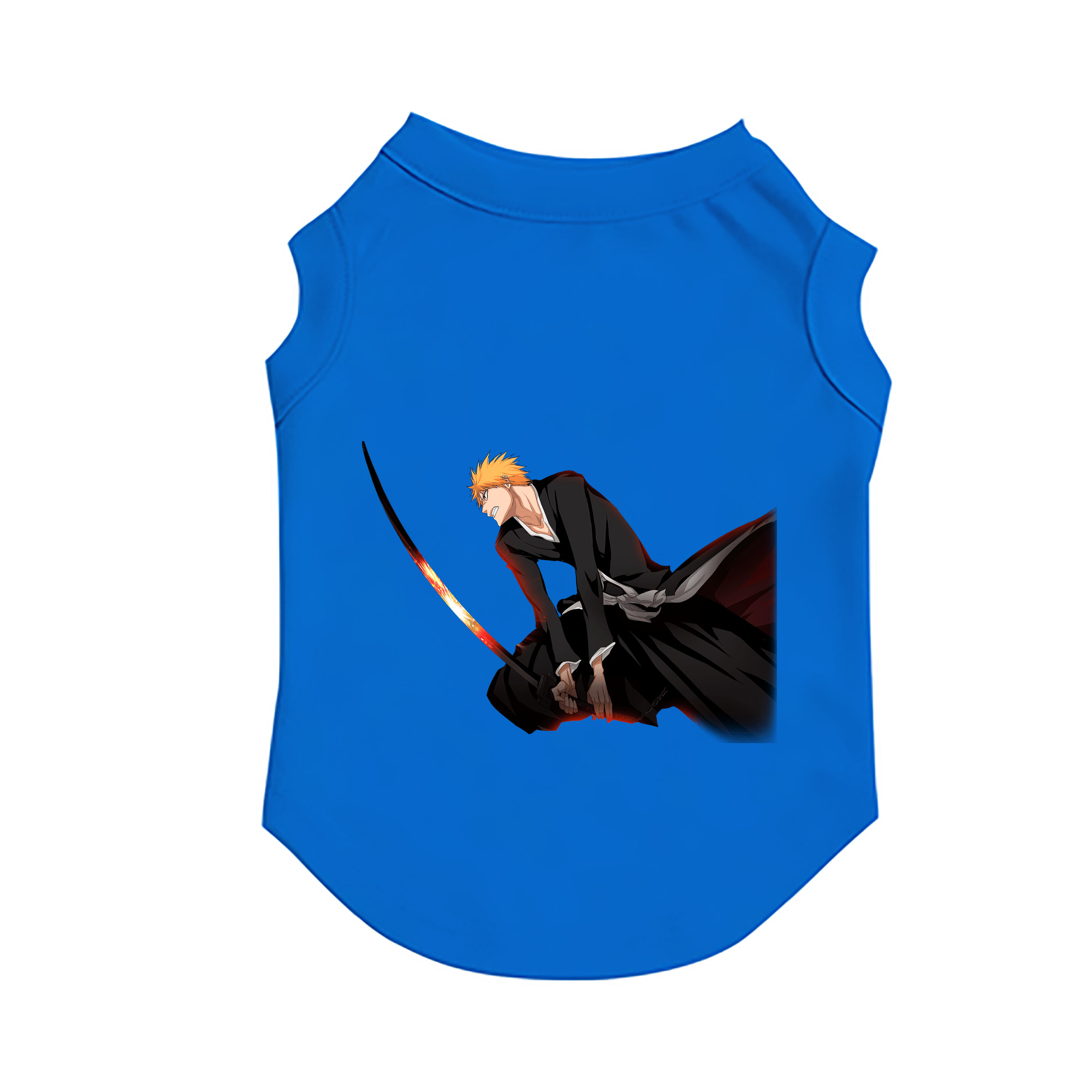 （画像用） ブリーチ 黒崎一護（くろさき いちご）BLEACH Kurosaki Ichigo ペット用ベスト