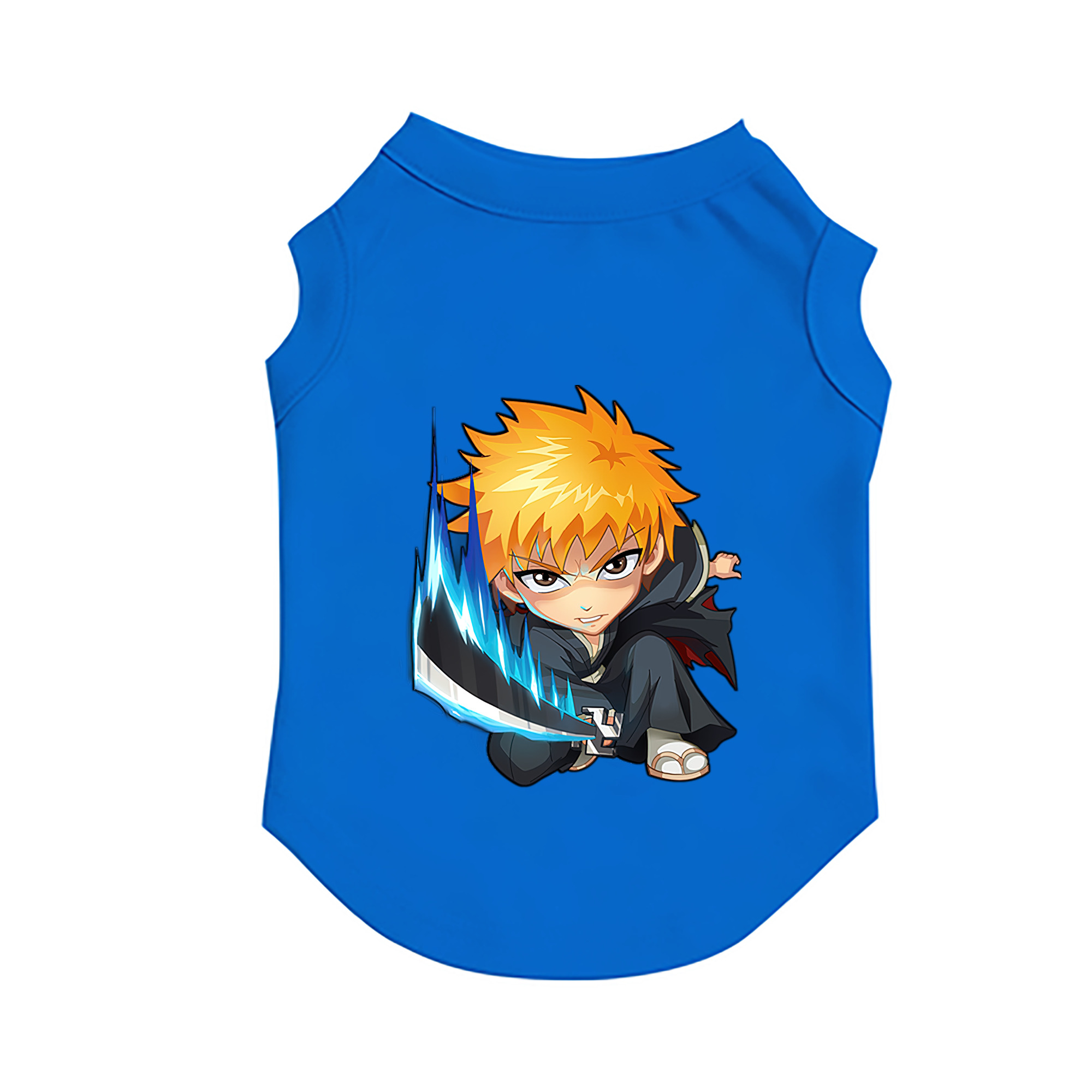 （画像用） ブリーチ 黒崎一護（くろさき いちご）BLEACH Kurosaki Ichigo ペット用ベスト