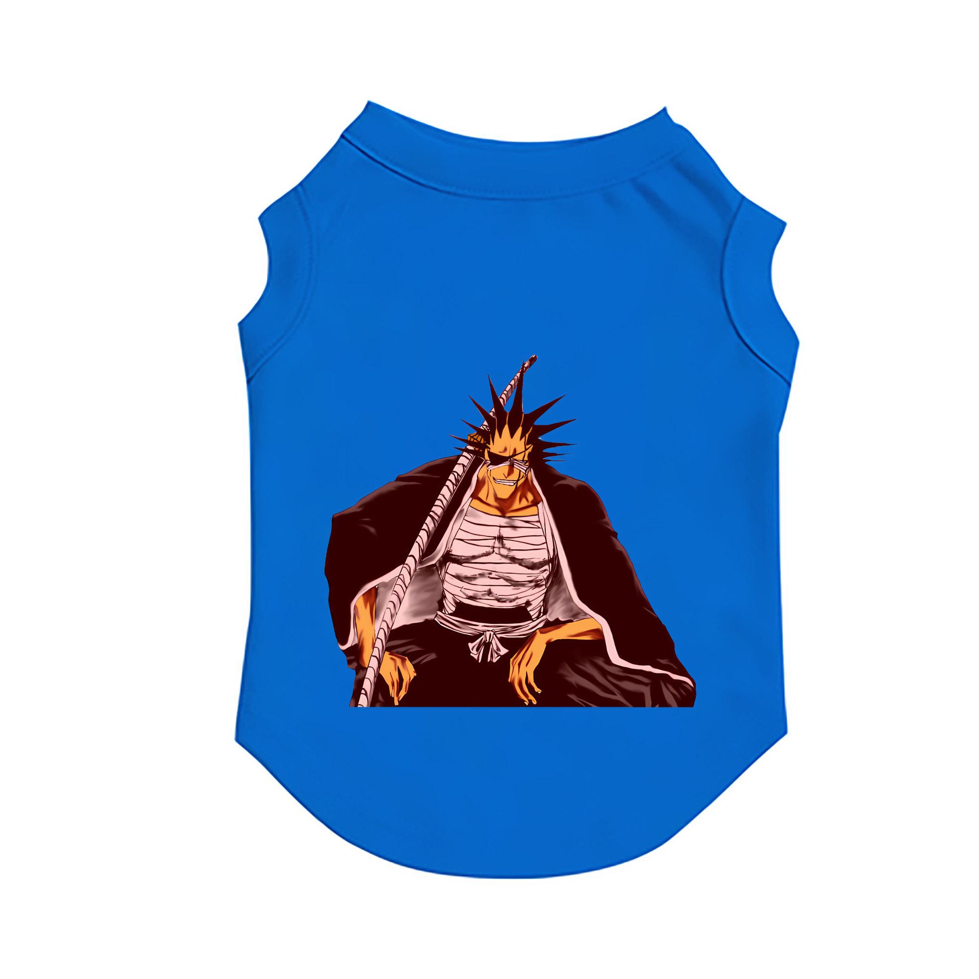 （画像用） ブリーチ ざらき けんぱち BLEACH Zaraki Kenpachi ペット用ベスト