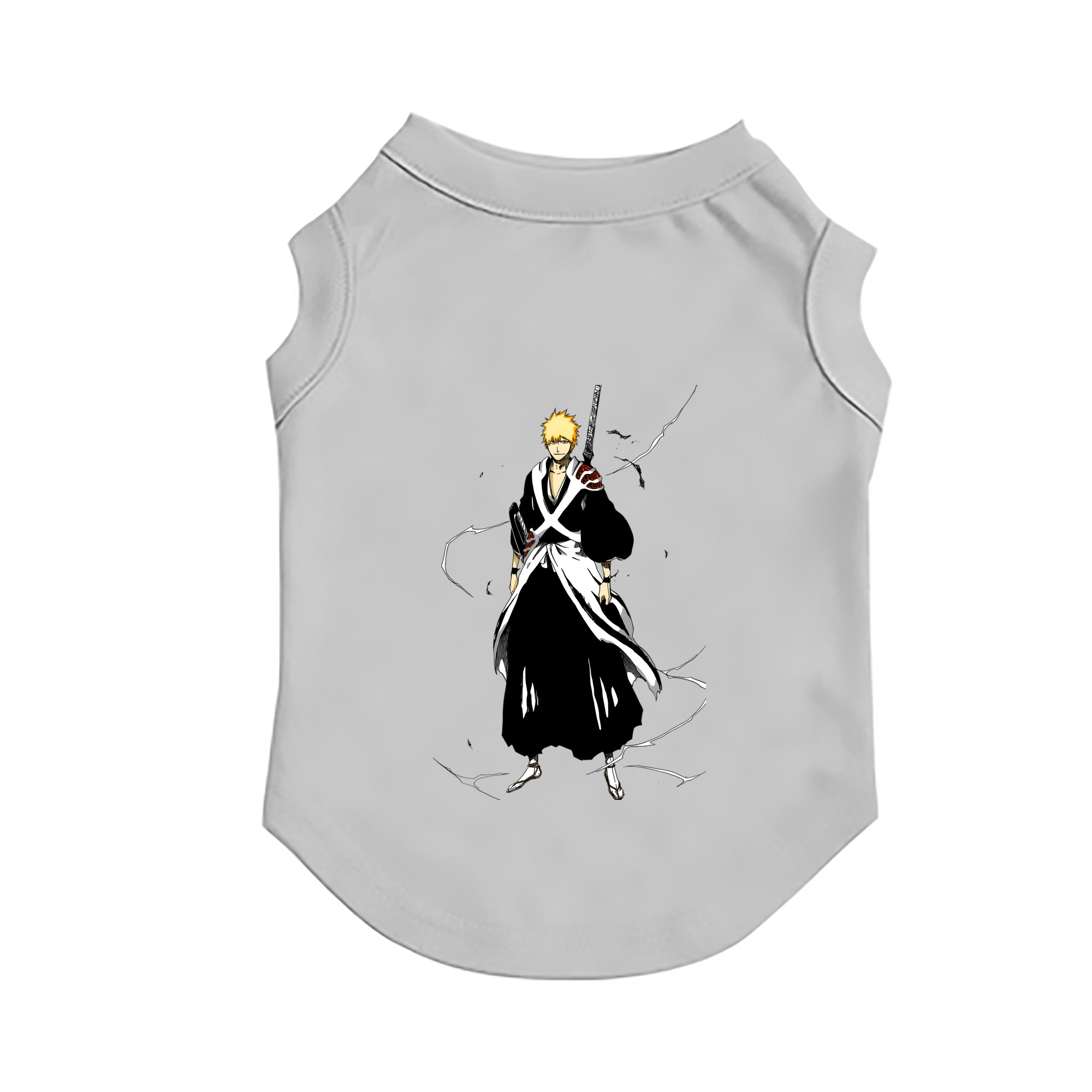 （画像用） ブリーチ 黒崎一護（くろさき いちご）BLEACH Kurosaki Ichigo ペット用ベスト