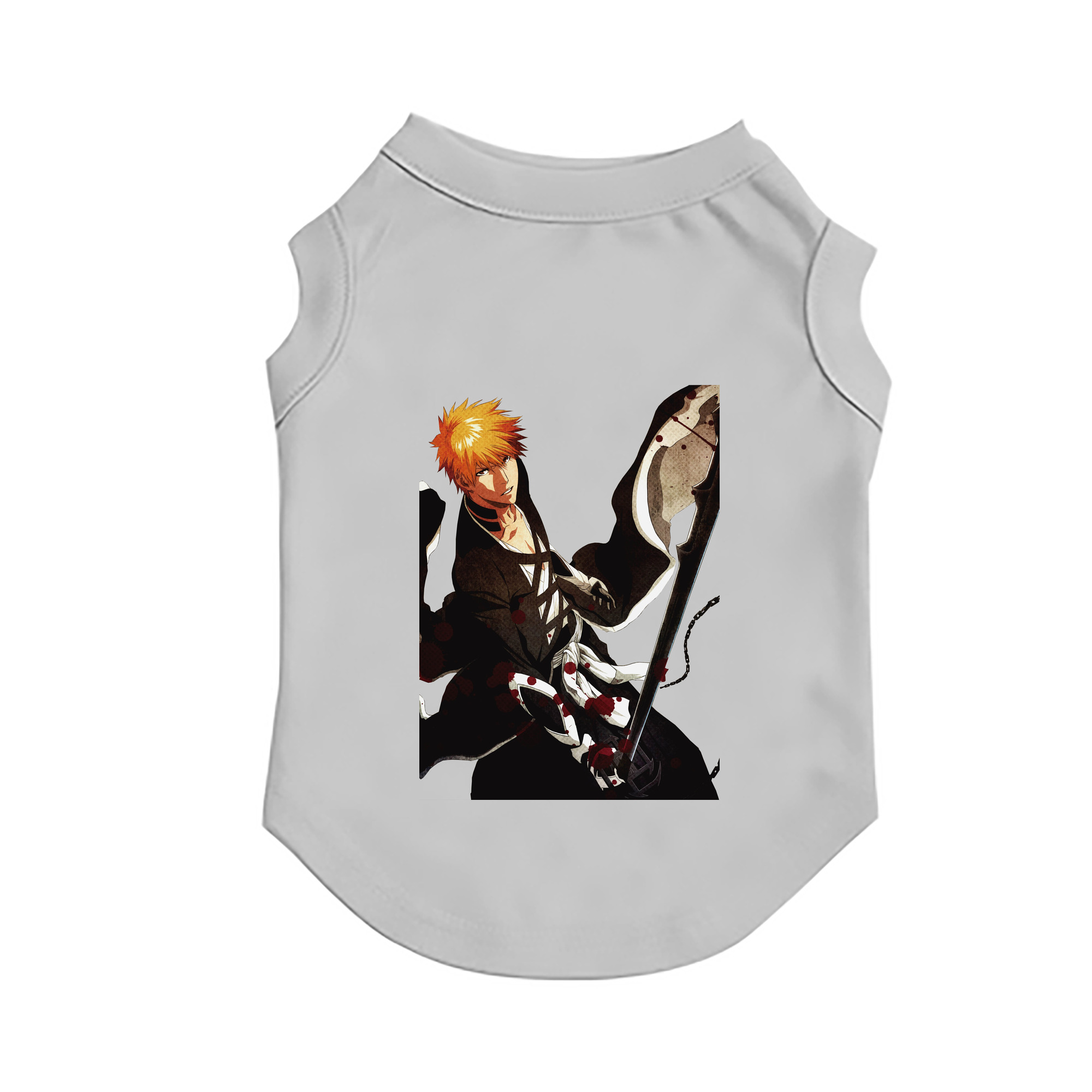 （画像用） ブリーチ 黒崎一護（くろさき いちご）BLEACH Kurosaki Ichigo ペット用ベスト