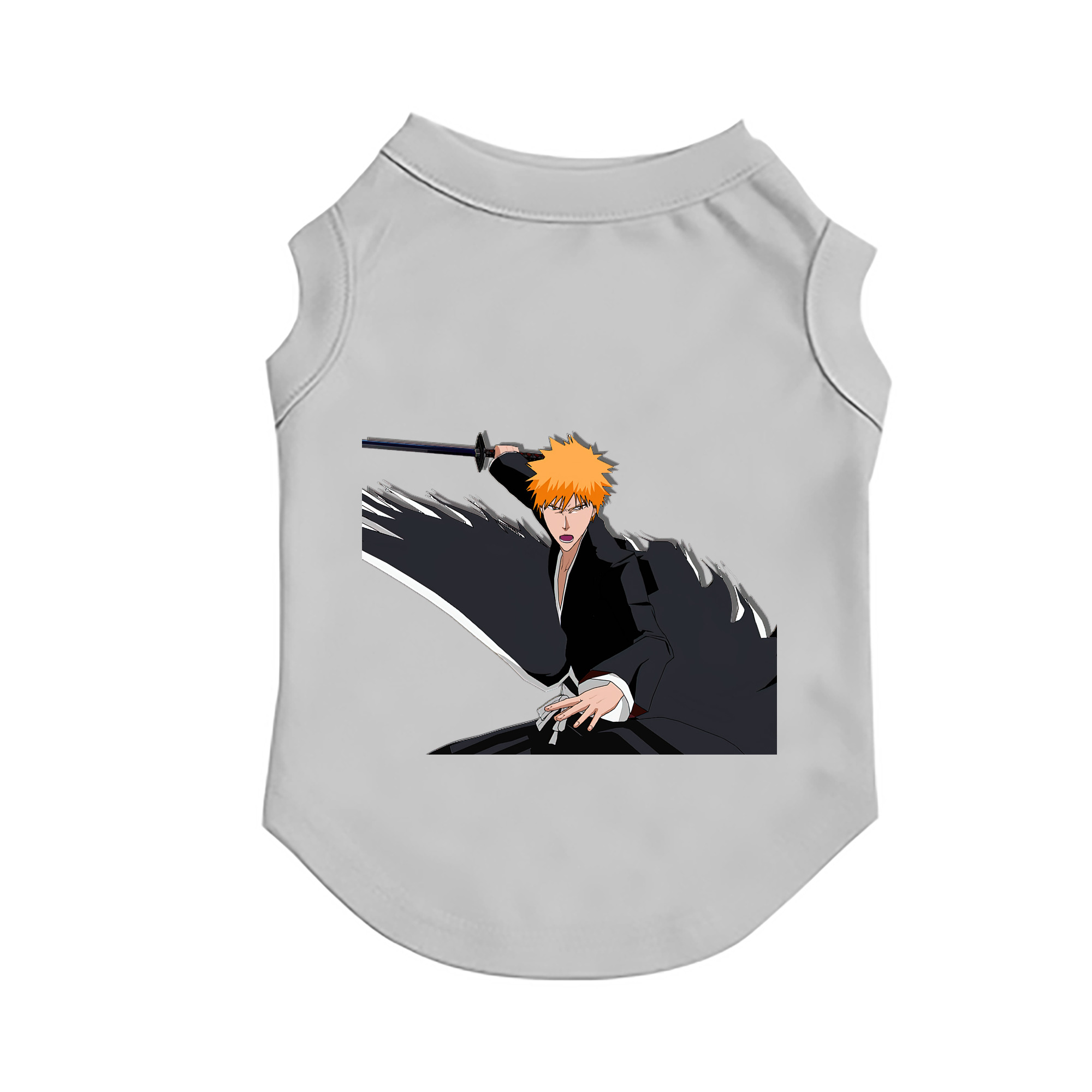（画像用） ブリーチ 黒崎一護（くろさき いちご）BLEACH Kurosaki Ichigo ペット用ベスト