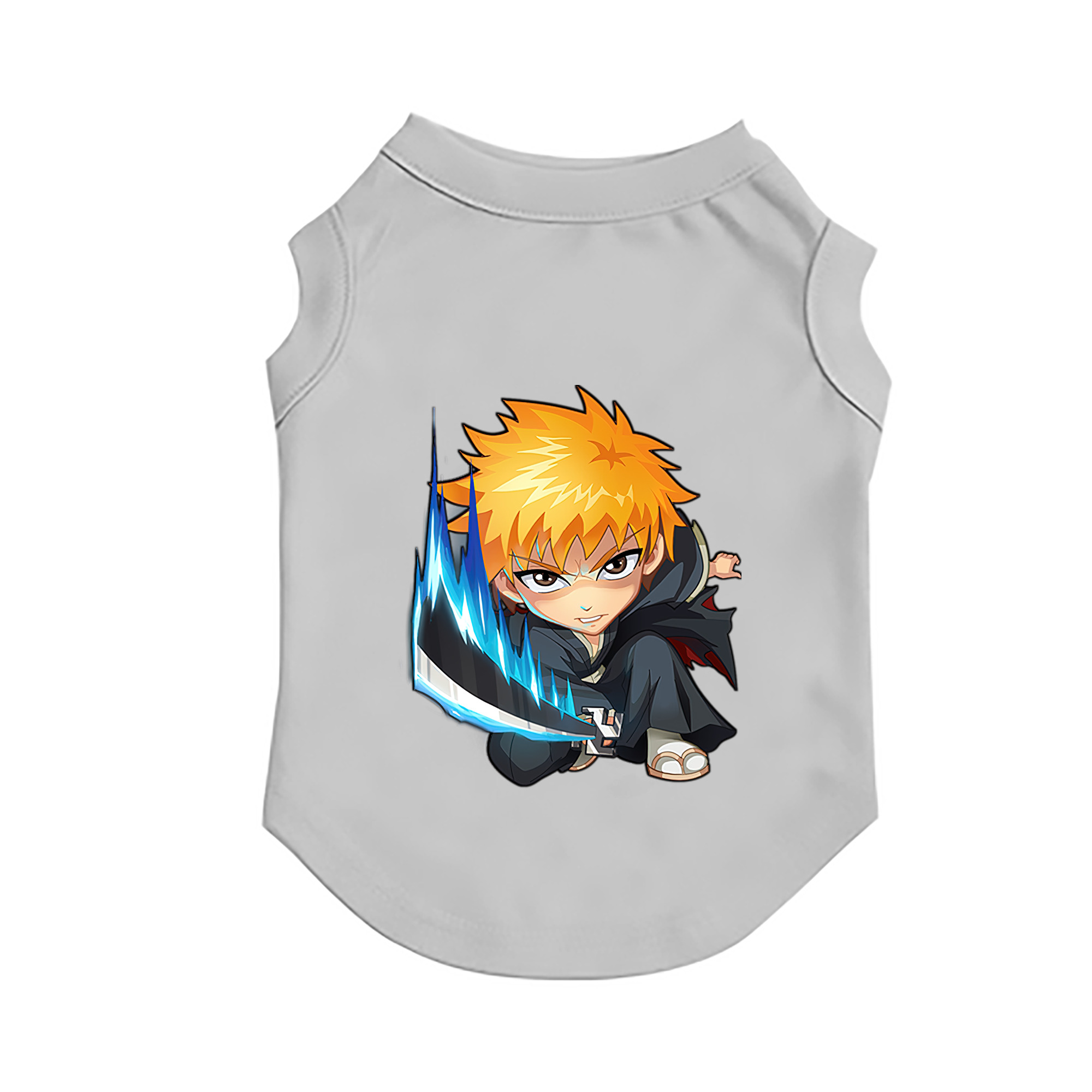 （画像用） ブリーチ 黒崎一護（くろさき いちご）BLEACH Kurosaki Ichigo ペット用ベスト