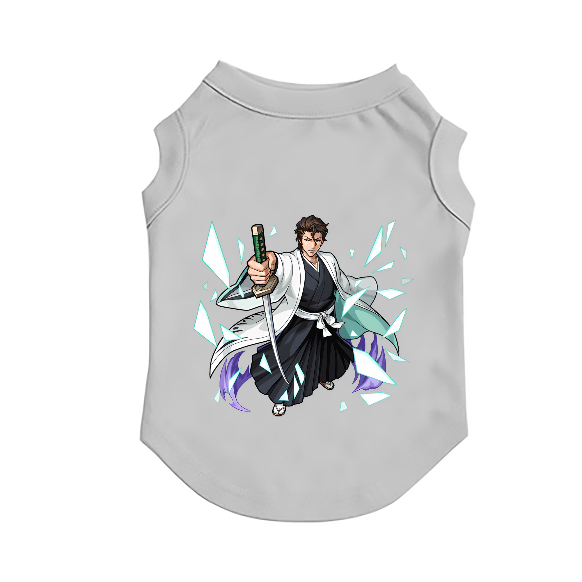 （画像用） ブリーチ 藍染 惣右介（あいぜん そうすけ） BLEACH Aizen Sousuke ペット用ベスト
